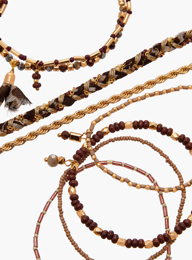 Pack of 8 Beaded Stretch Bracelet-women-watchesandjewellery-jewellery-banglesandbracelets-image-20