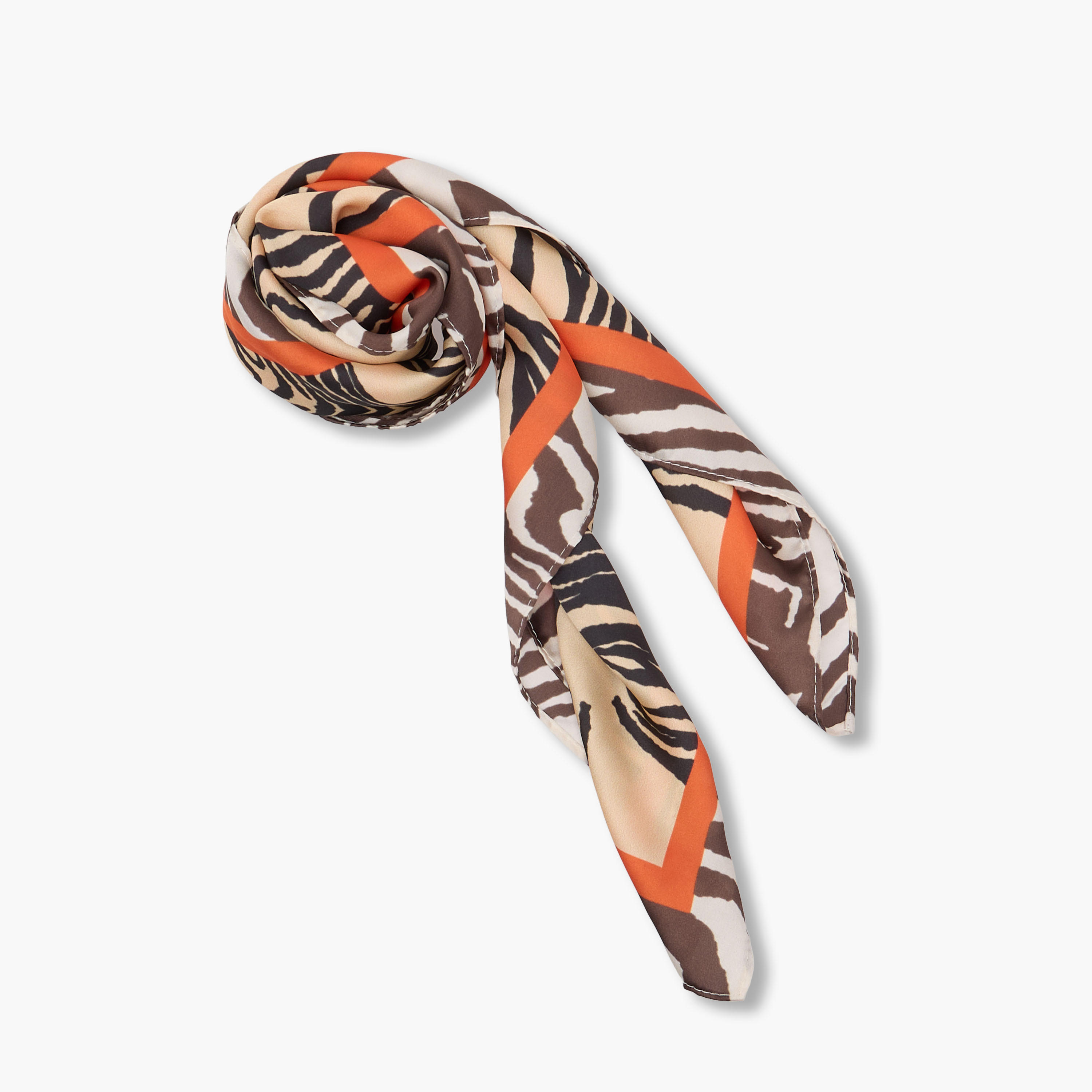 وشاح حريري مربع فاخر بألوان متعددة-women-winterwear-scarves-image-3