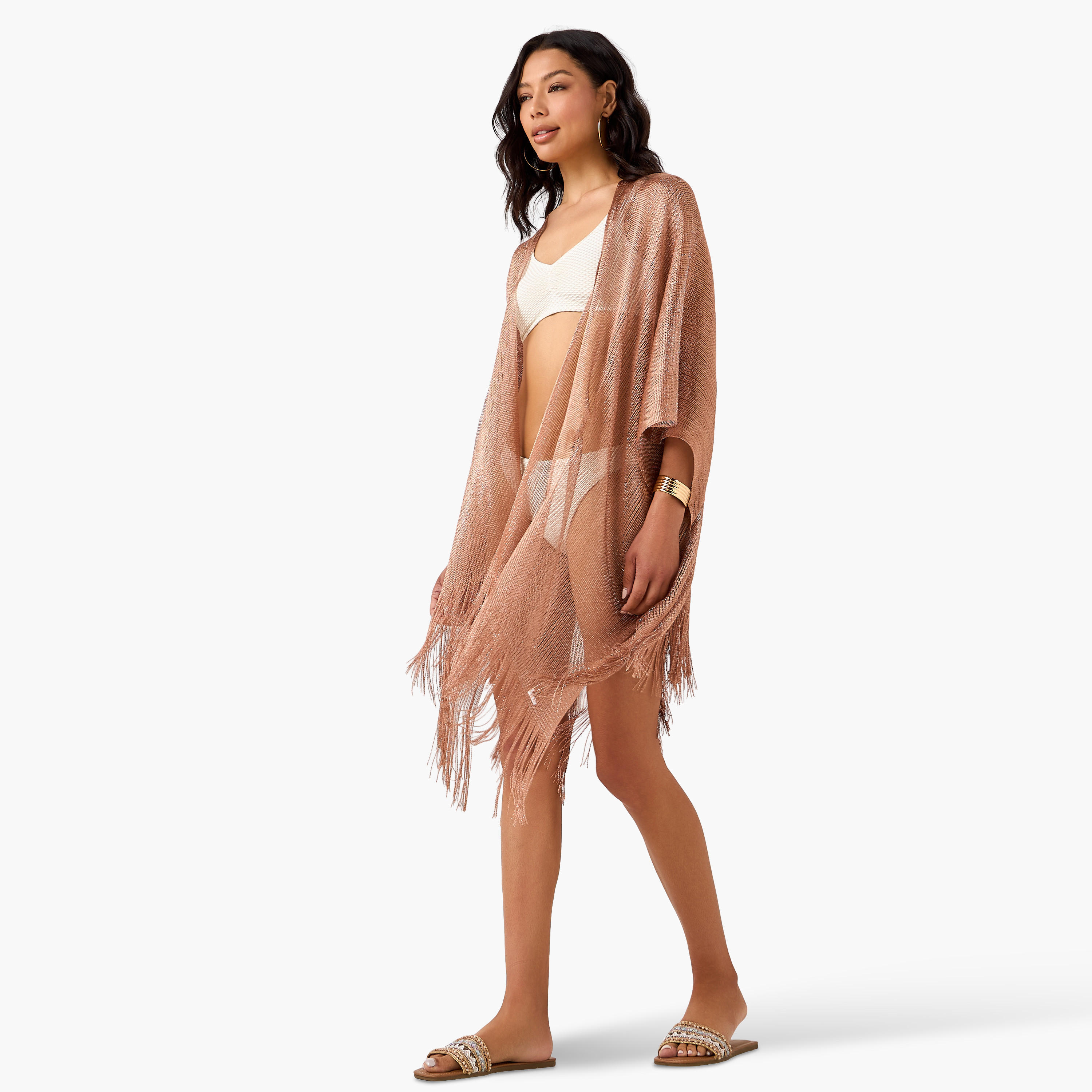 Women Lurex Lace Textured Cover-Up-women-clothing-swimandbeach-coverups-image-2