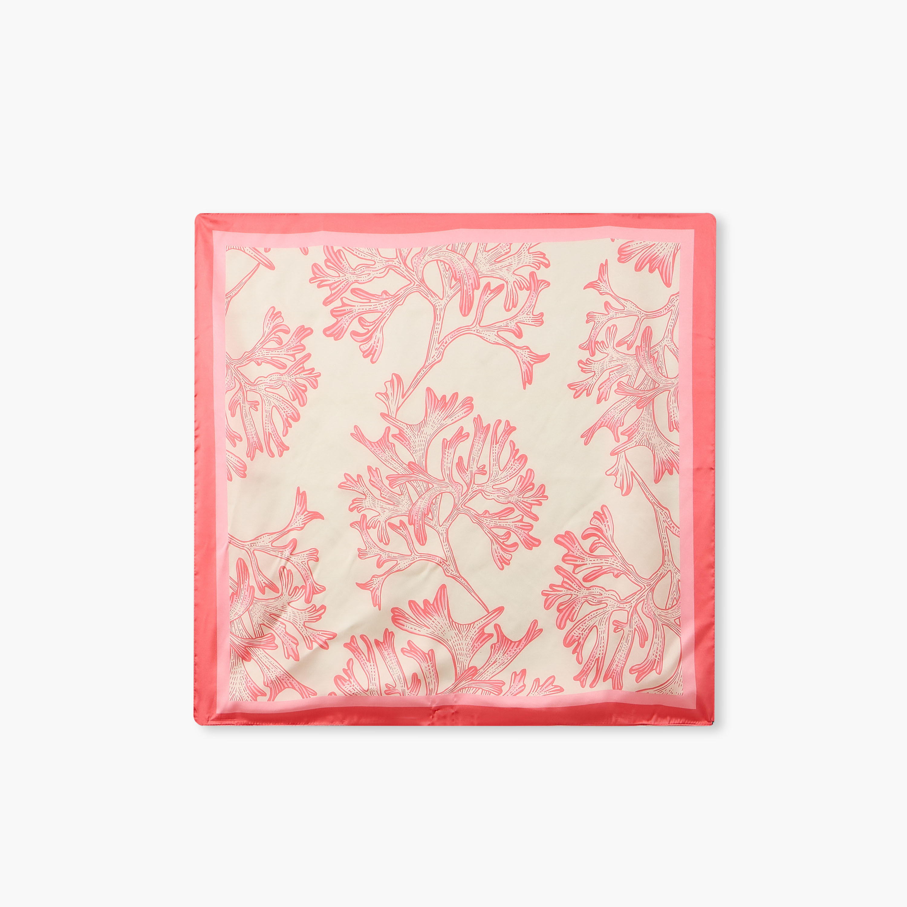 وشاح ساتان مربع بطبعات استوائية-women-clothingaccessories-scarves-image-1