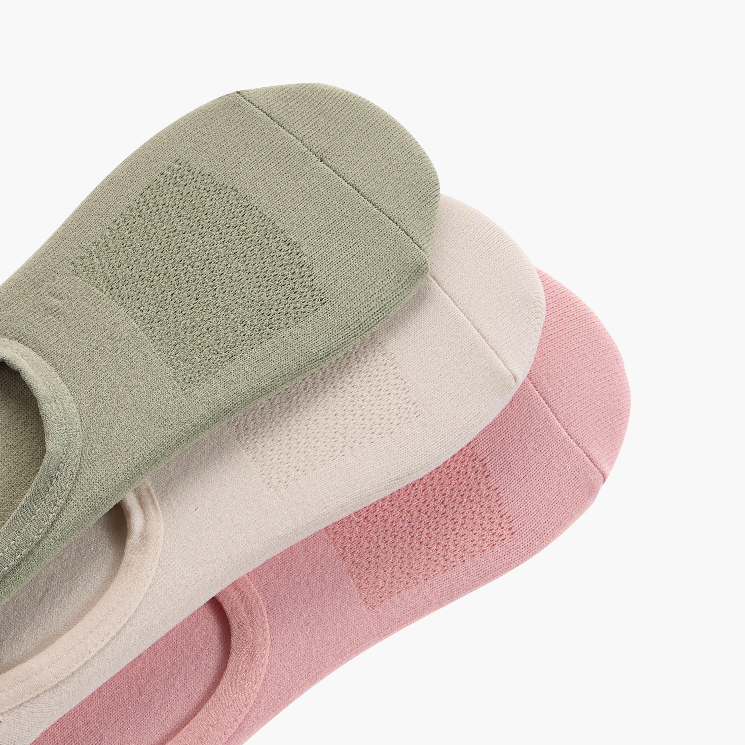 Pack of 3 Invisible Cotton Socks-women-socksandstockings-image-3