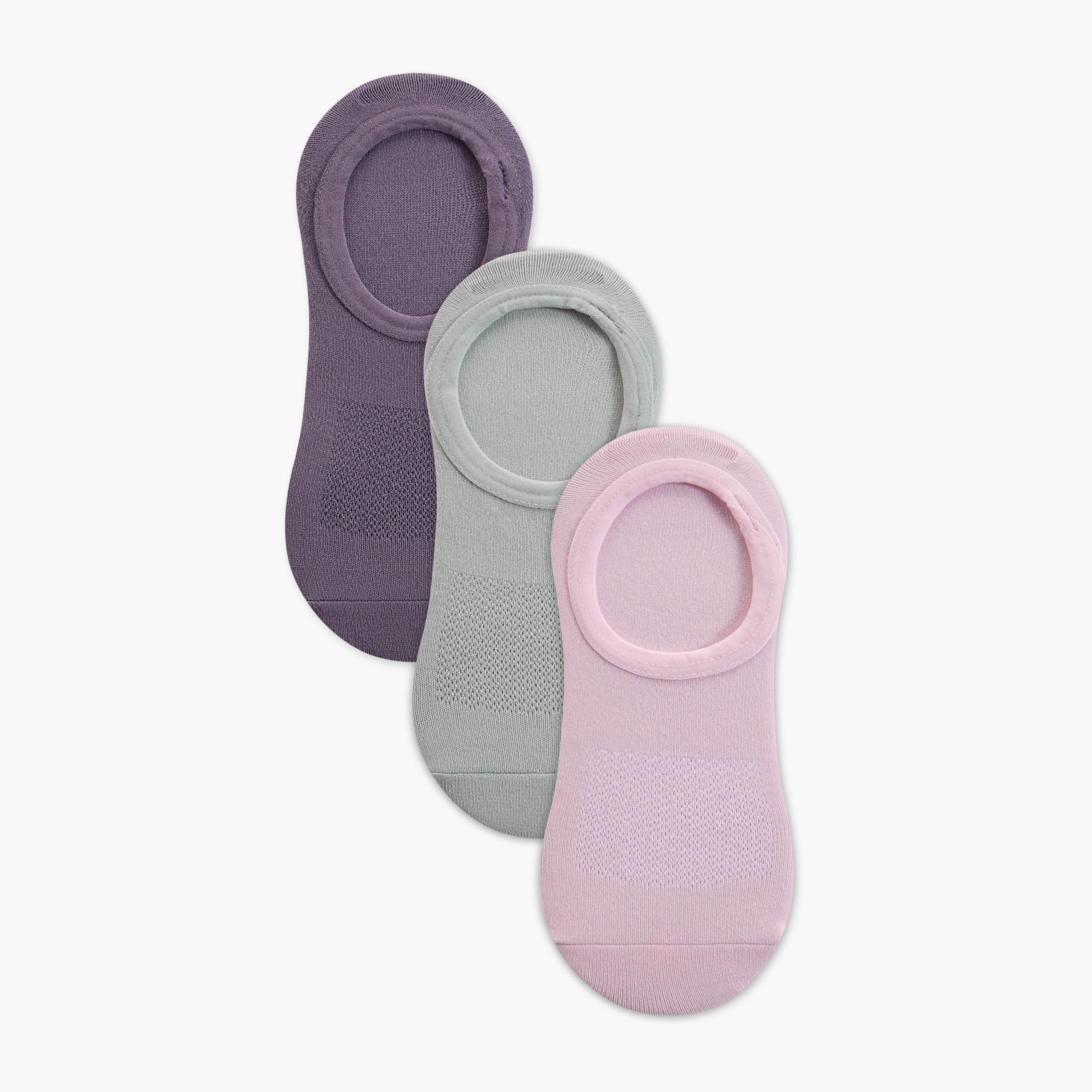 Pack of 3 No Show Cotton Socks-women-socksandstockings-image-1