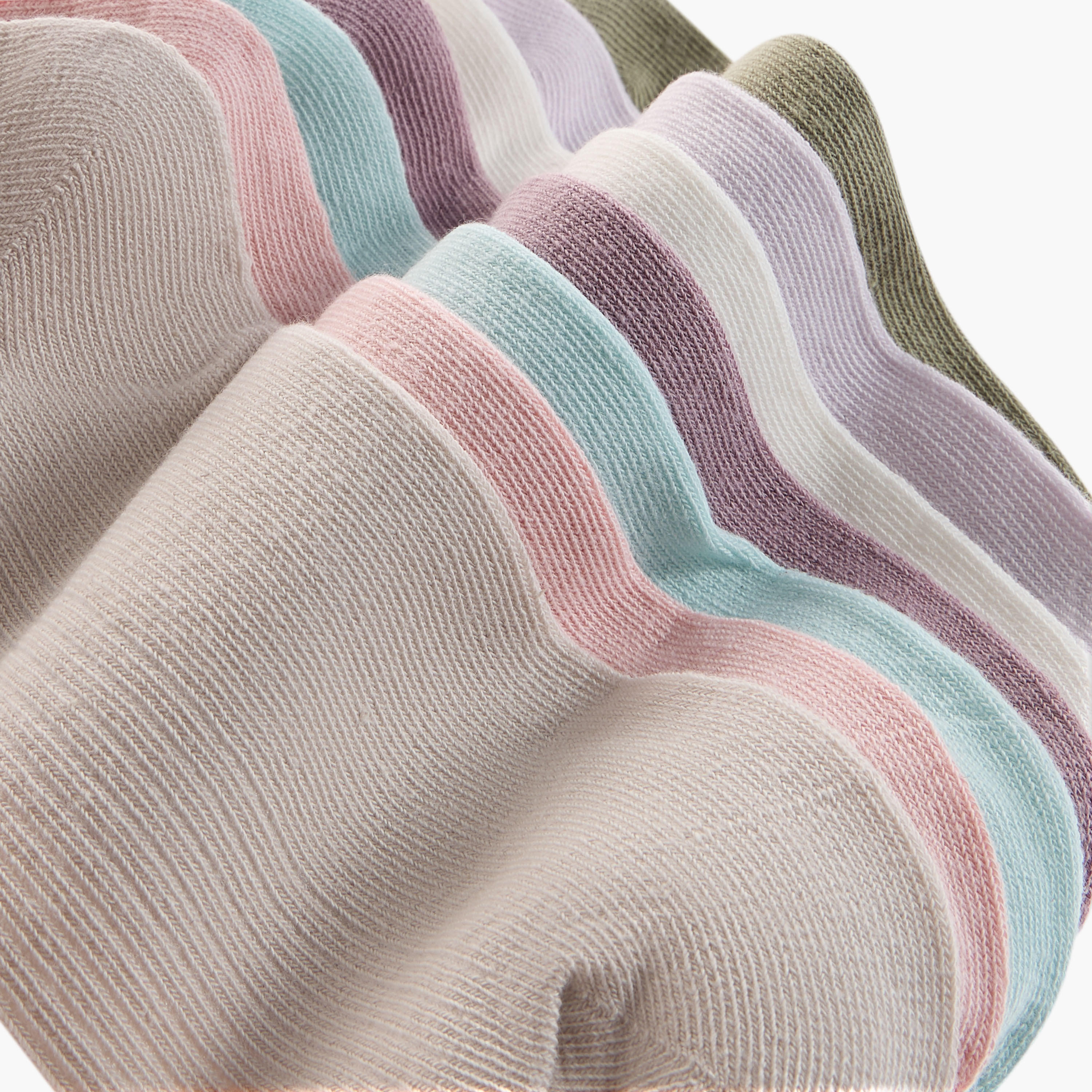 Pack of 7 Ankle Length Socks-women-socksandstockings-image-4