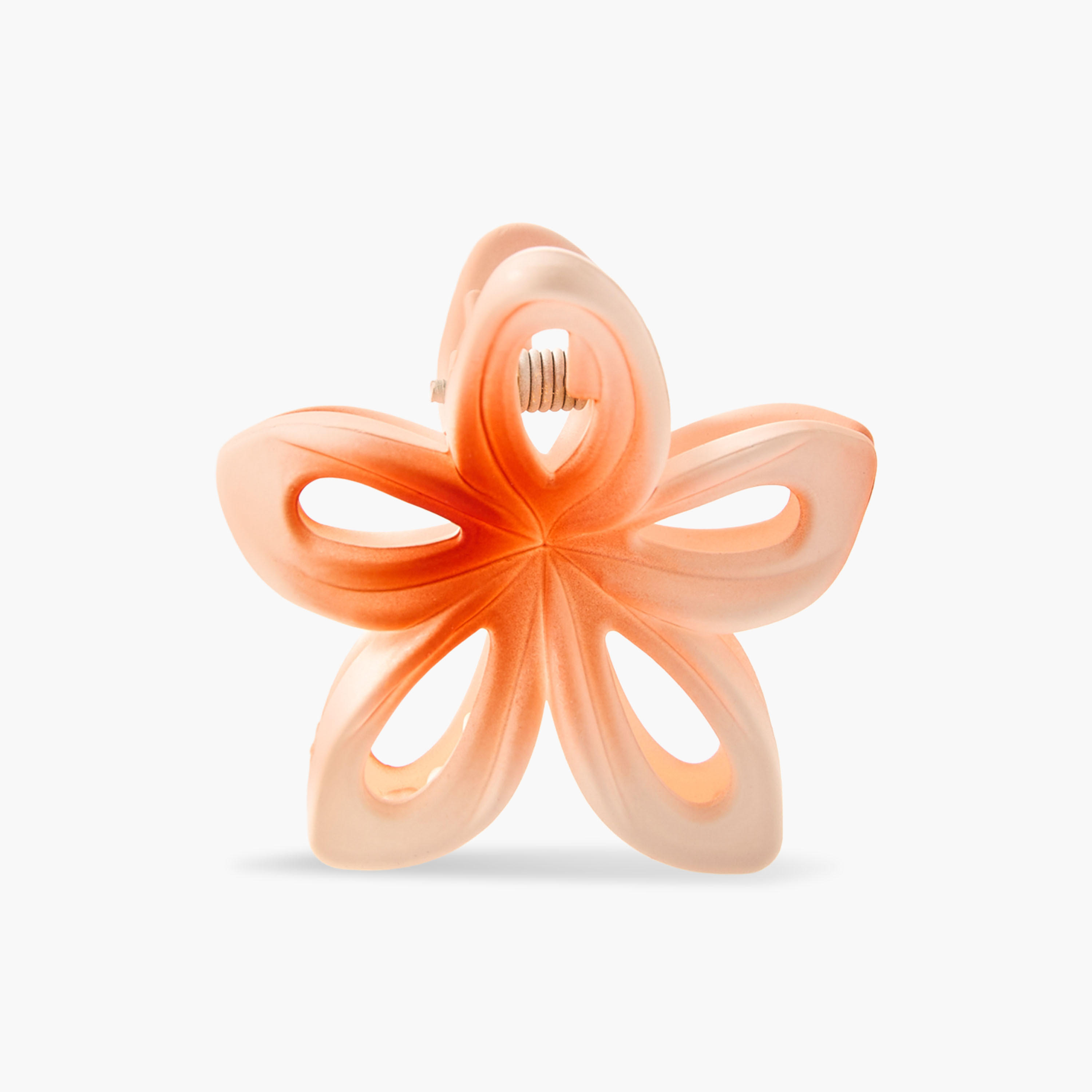 طقم مشابك شعر وردية بتصميم مفرغ 6 قطع-women-hairaccessories-clamps-image-4