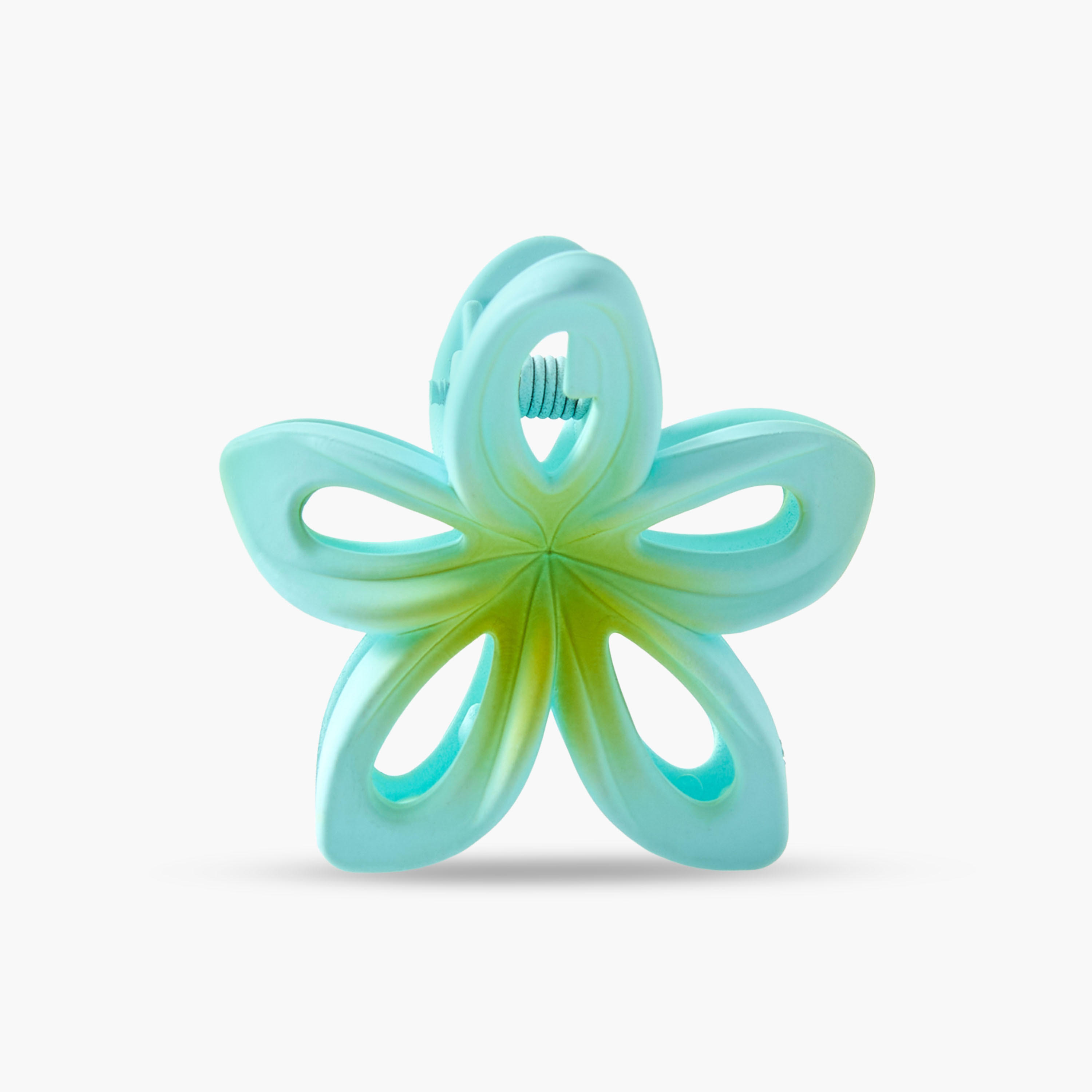 طقم مشابك شعر وردية بتصميم مفرغ 6 قطع-women-hairaccessories-clamps-image-7