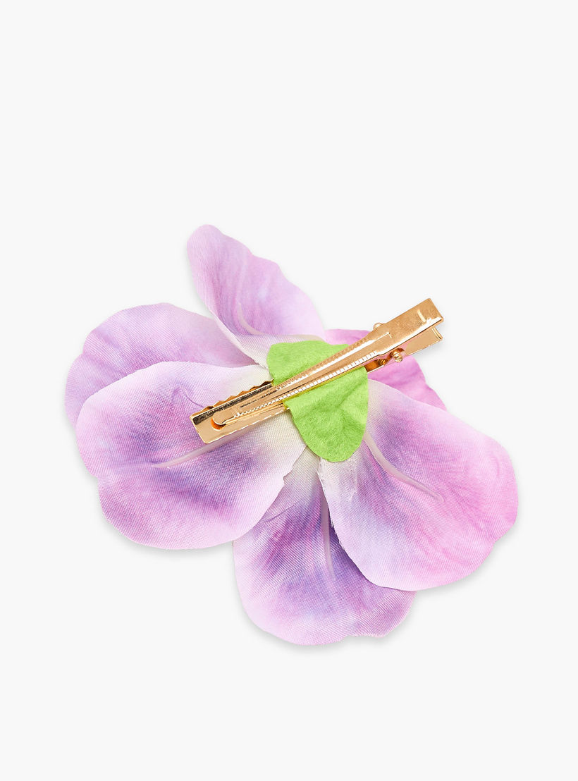 مشبك شعر بتصميم زهرة الزنبق الأنيقة والجذابة-women-hairaccessories-clamps-image-3