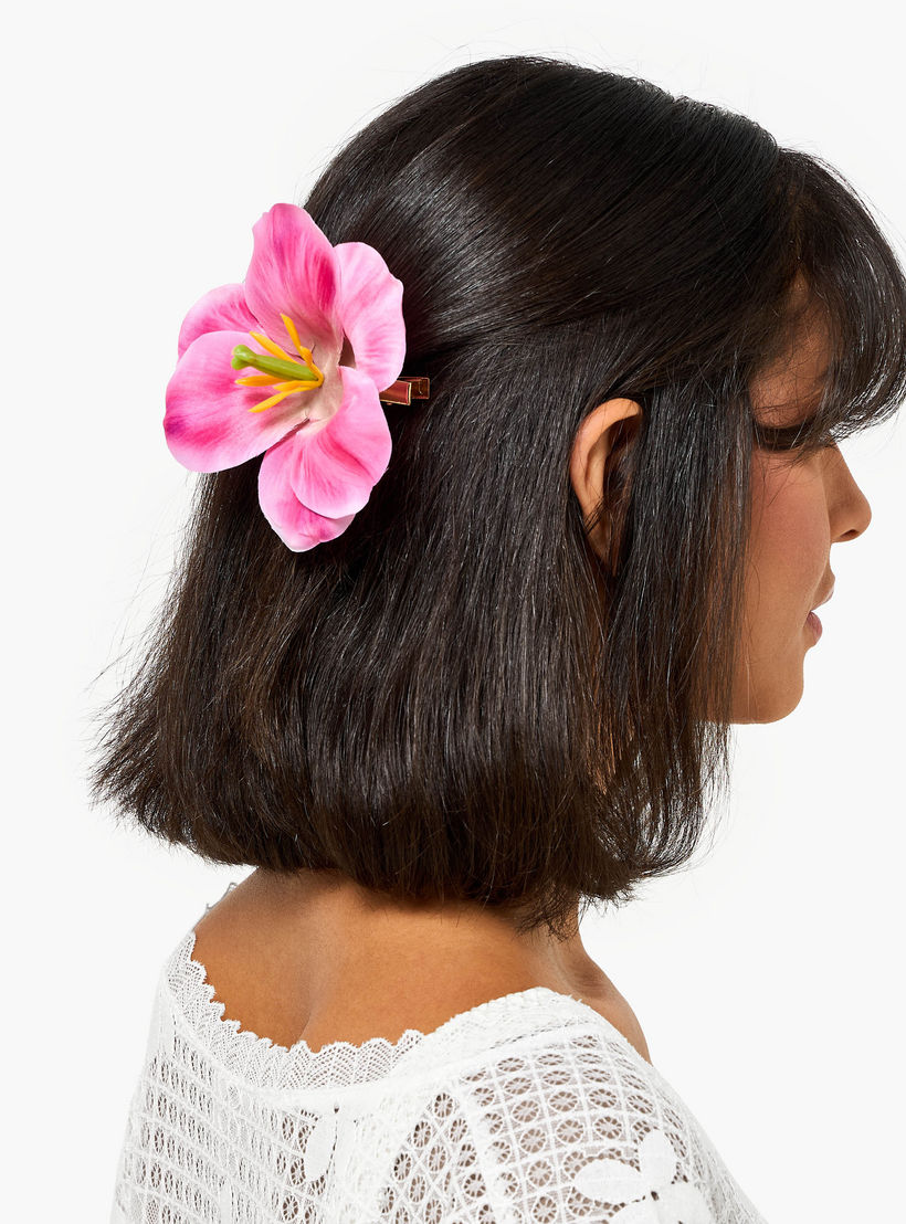 مشبك شعر مزين بالزهور-women-hairaccessories-clips-image-2