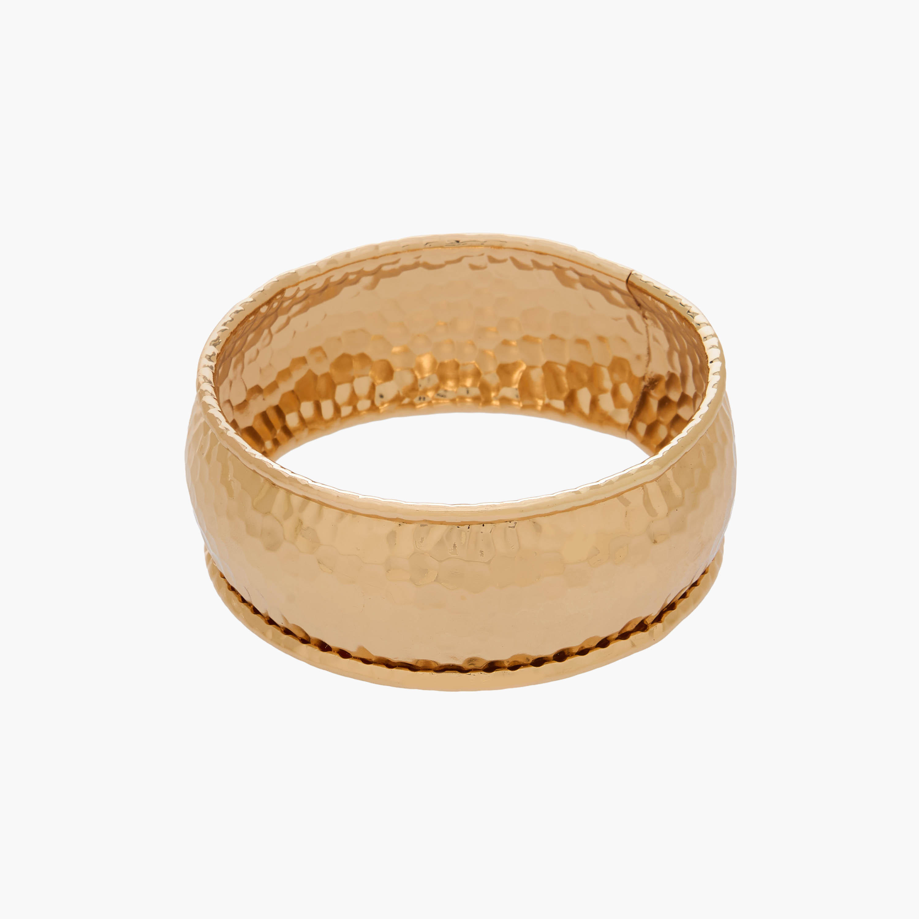 أساور ذهبية بارزة الملمس - طقم من 3 قطع-women-watchesandjewellery-jewellery-banglesandbracelets-image-5