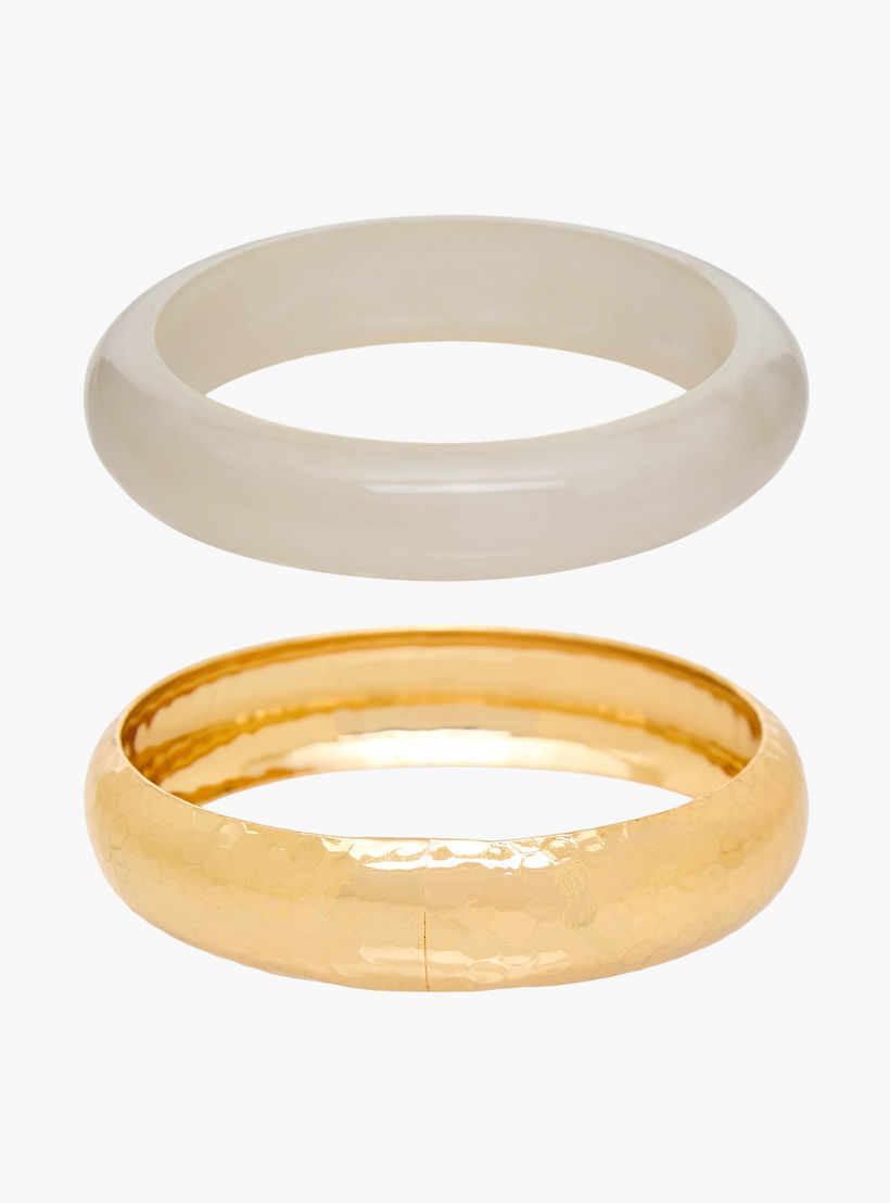 أساور متنوعة - طقم من قطعتين-women-watchesandjewellery-jewellery-banglesandbracelets-image-6