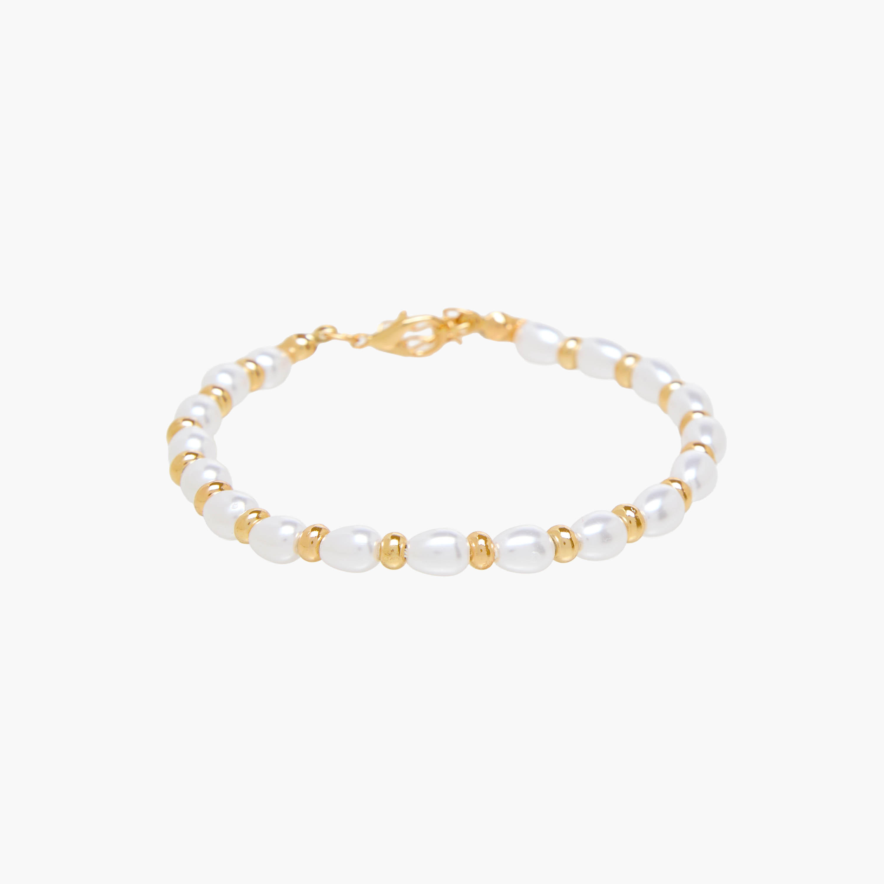 أساور ذهبية بخرز - مجموعة 7 قطع-women-watchesandjewellery-jewellery-banglesandbracelets-image-8