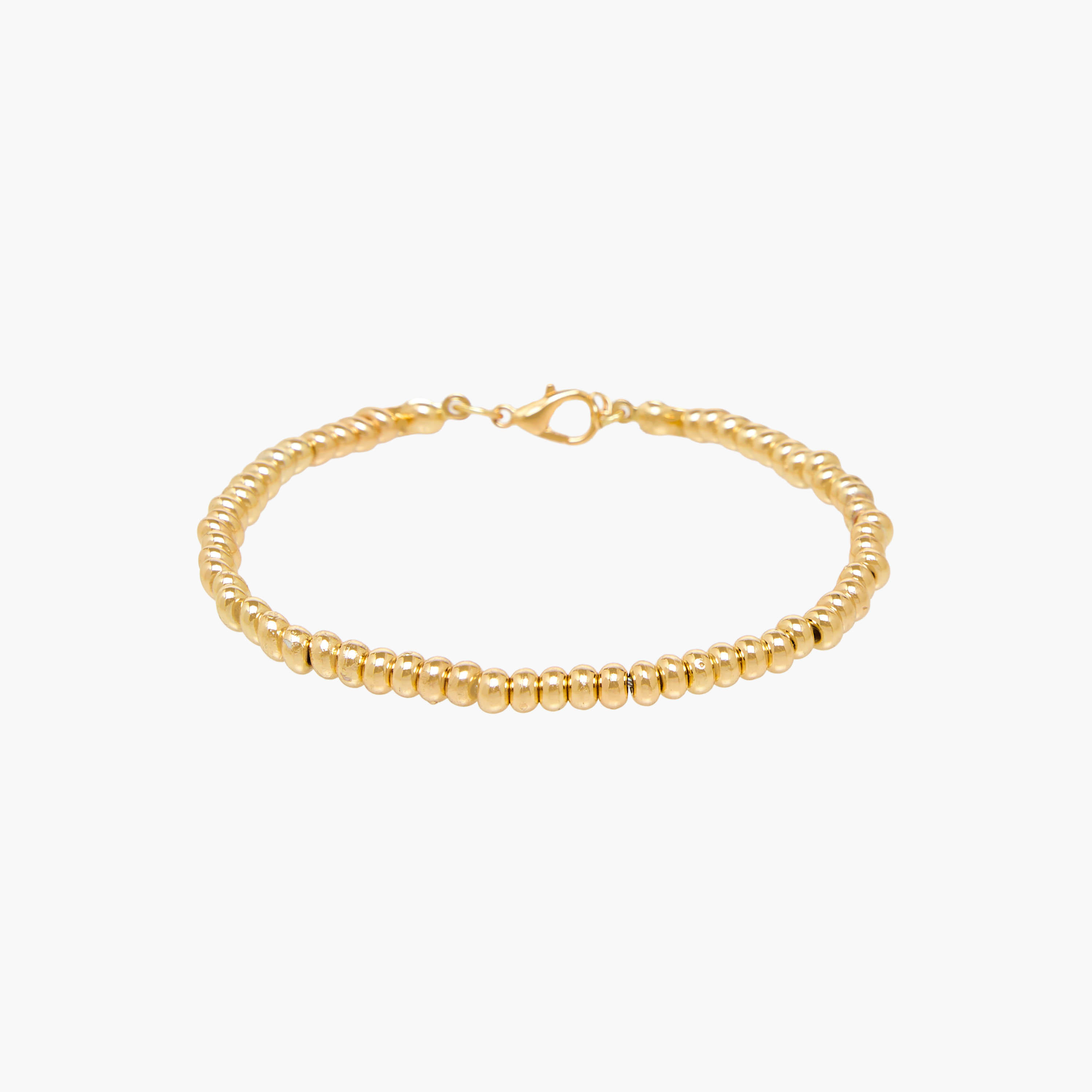 أساور ذهبية بخرز - مجموعة 7 قطع-women-watchesandjewellery-jewellery-banglesandbracelets-image-9