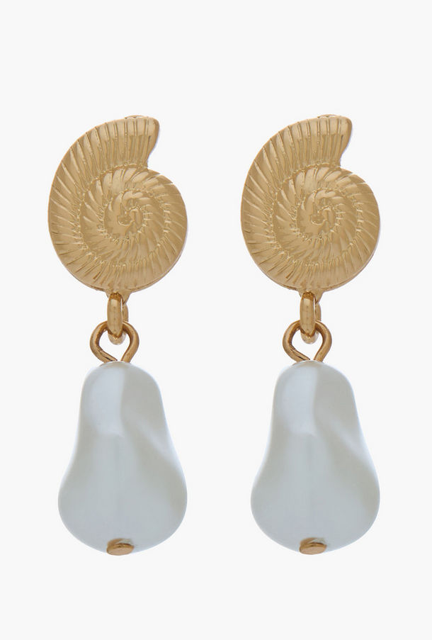 حلق لؤلؤ متدلي بمكبس إغلاق خلفي-women-watchesandjewellery-jewellery-earrings-image-1