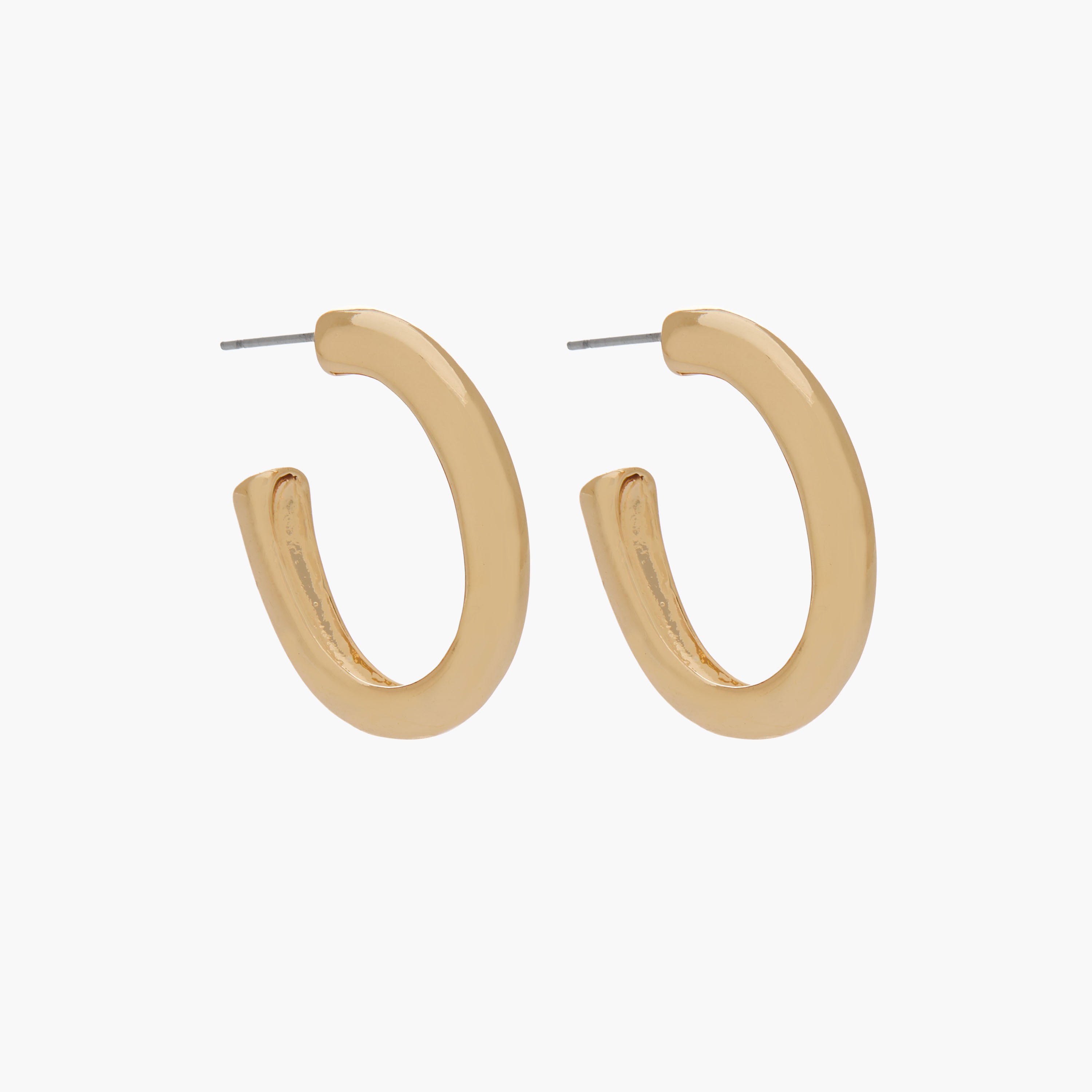 حلقان ذهبية متنوعة بمكبس إغلاق - طقم من زوجين-women-watchesandjewellery-jewellery-earrings-image-3