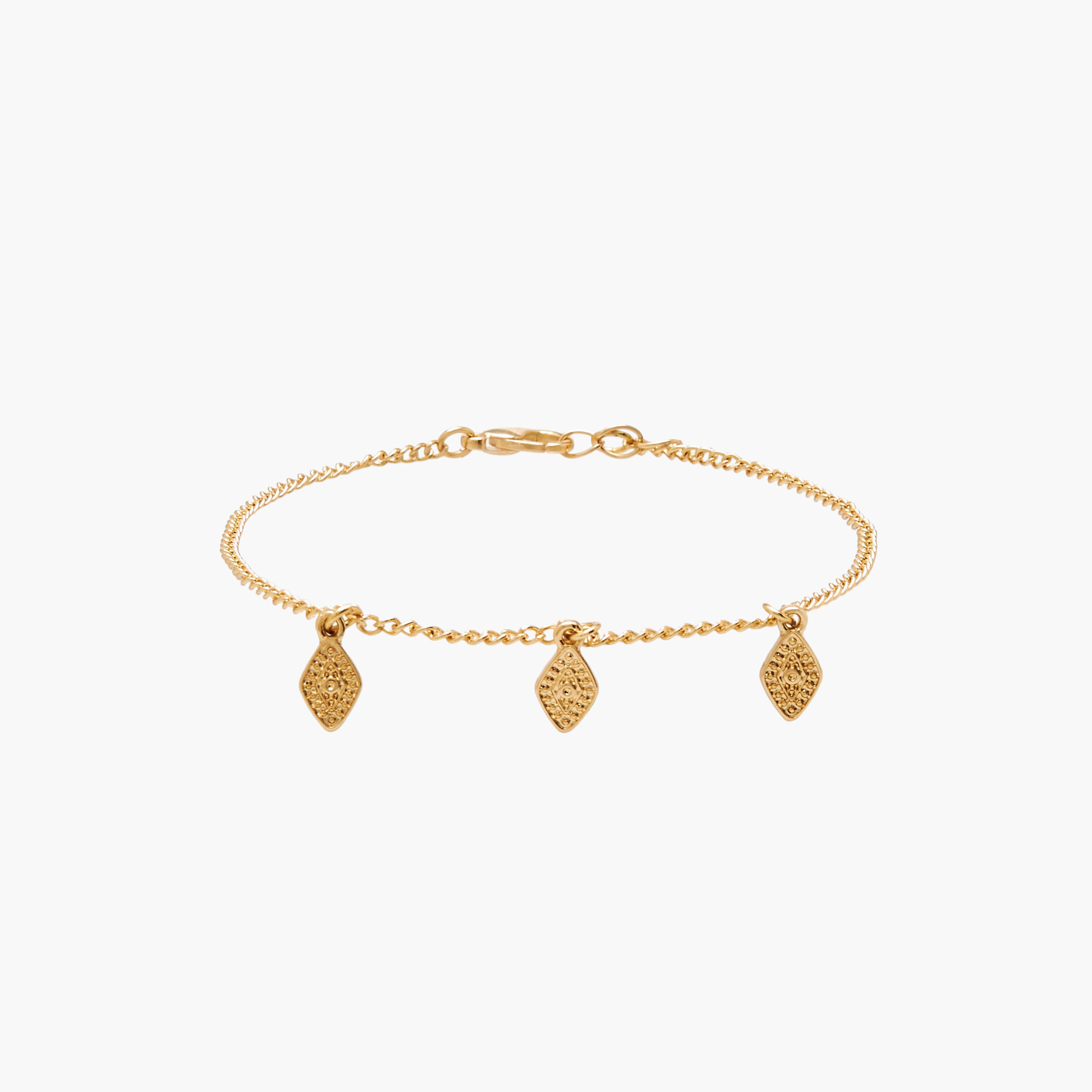 طقم من 5 - أساور متنوعة بلون ذهبي-women-watchesandjewellery-jewellery-banglesandbracelets-image-6