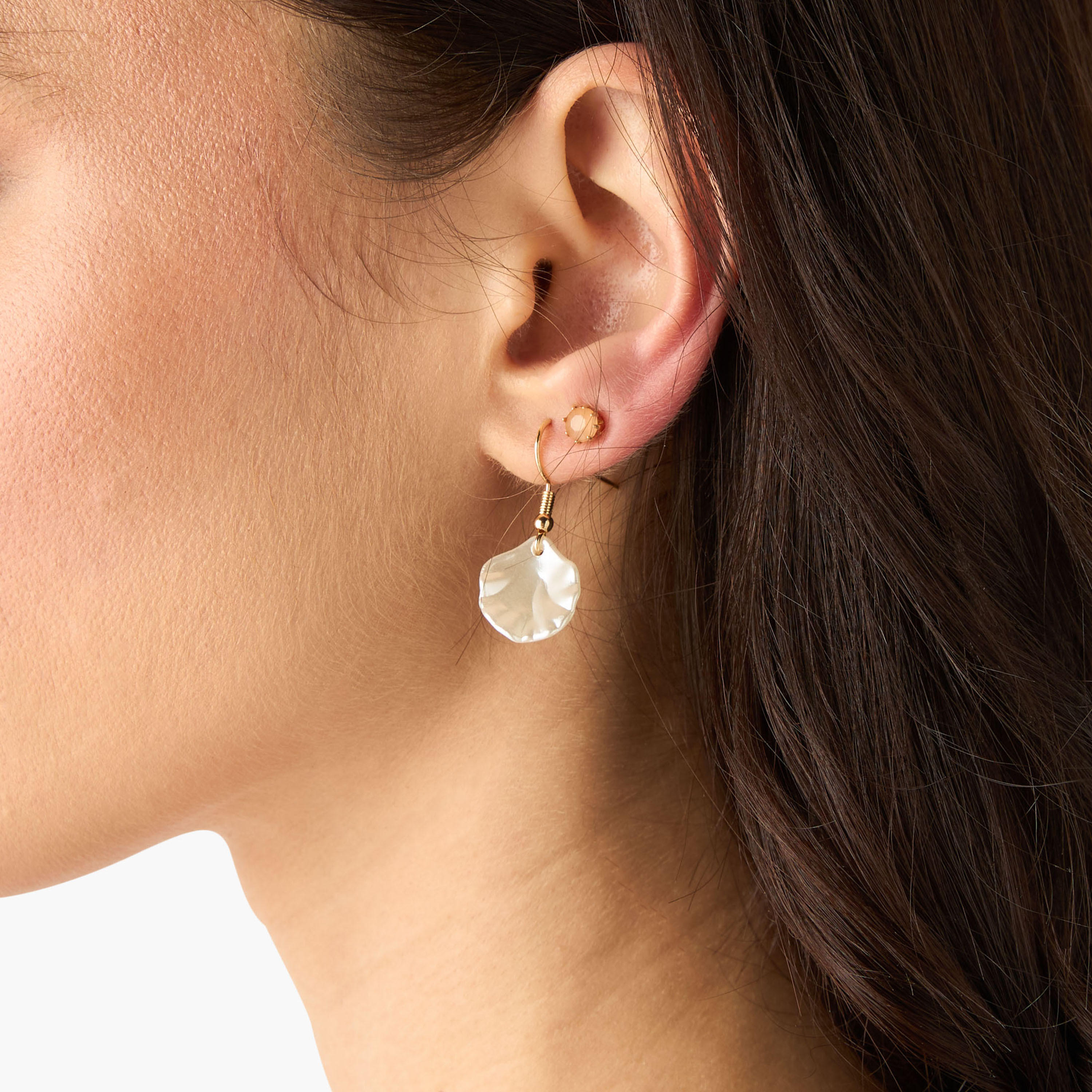 طقم من 20 - أقراط مزينة بلون ذهبي-women-watchesandjewellery-jewellery-earrings-image-2
