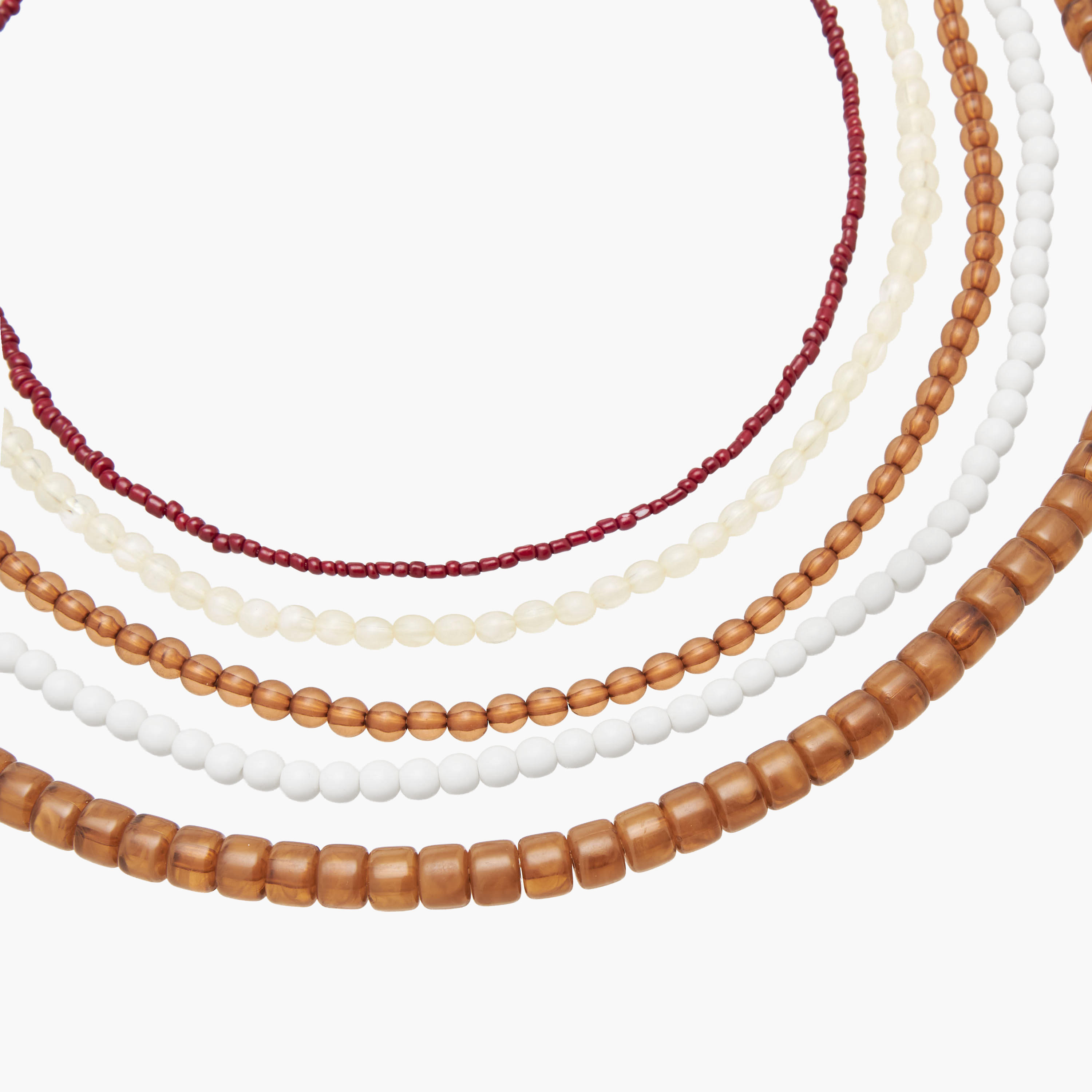 Set of 5 - Beaded Necklace-women-watchesandjewellery-jewellery-necklacesandpendants-image-8