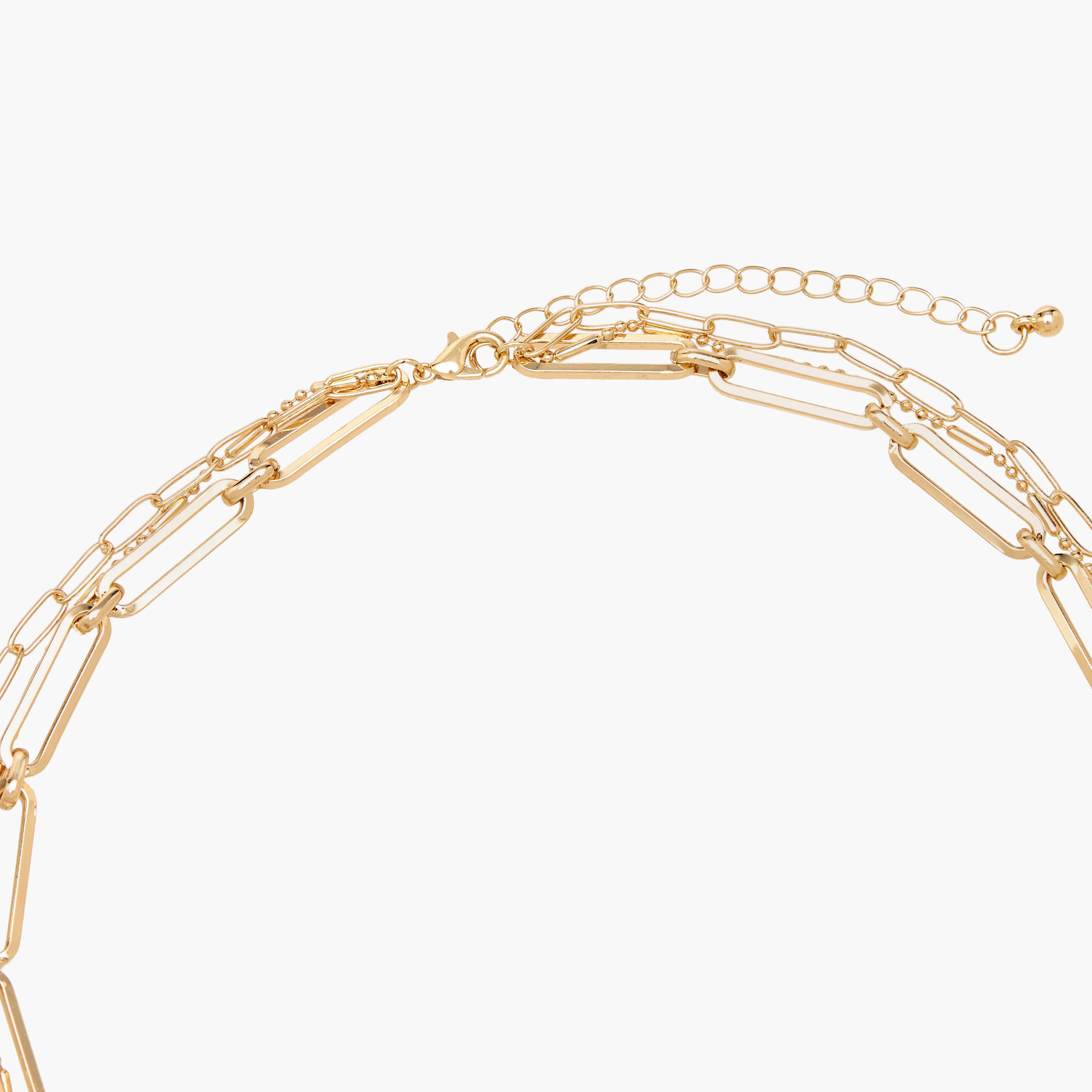 Gold Tone Layered Necklace-women-watchesandjewellery-jewellery-necklacesandpendants-image-4