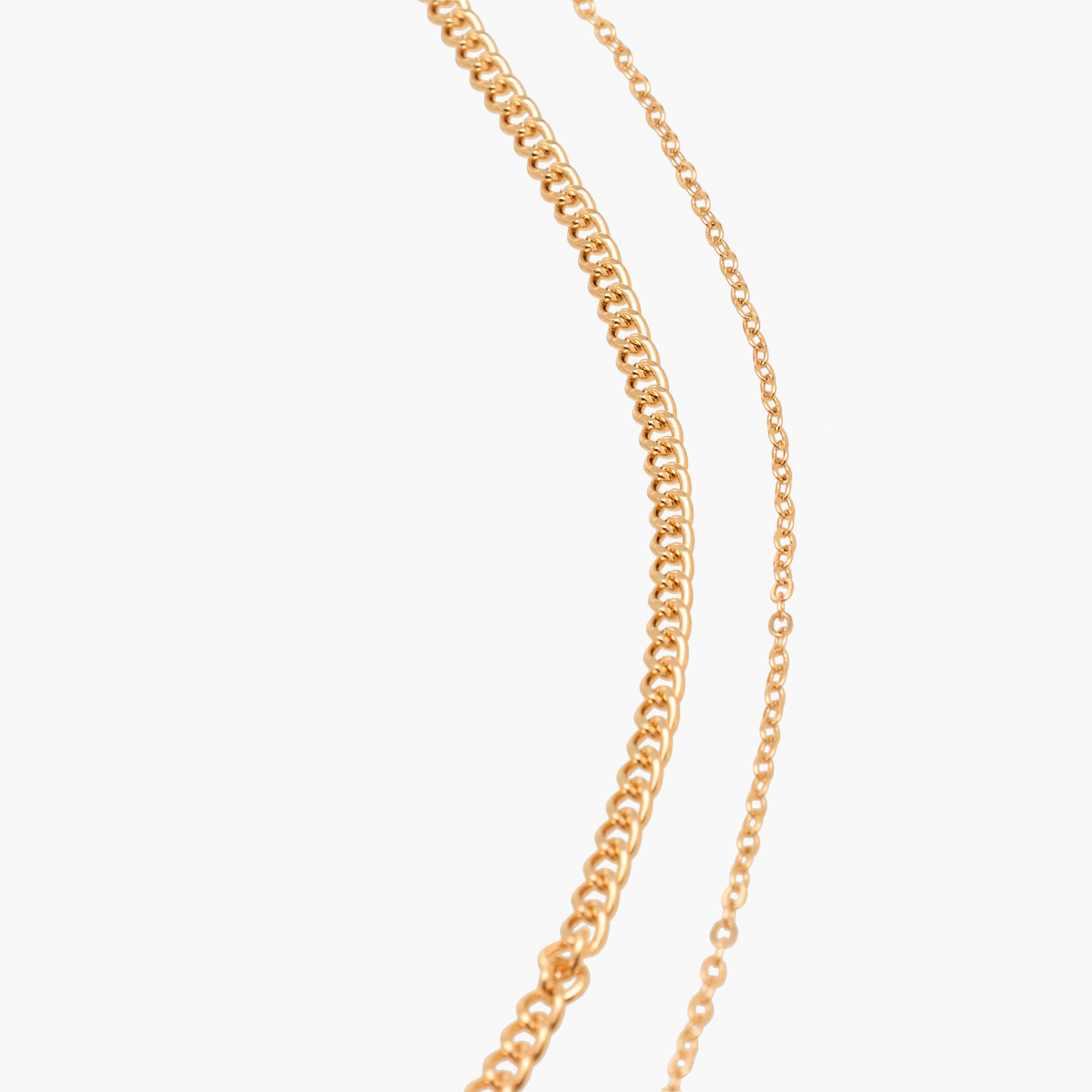 عقد ذهبي اللون بطبقات ودلاية-women-watchesandjewellery-jewellery-necklacesandpendants-image-4