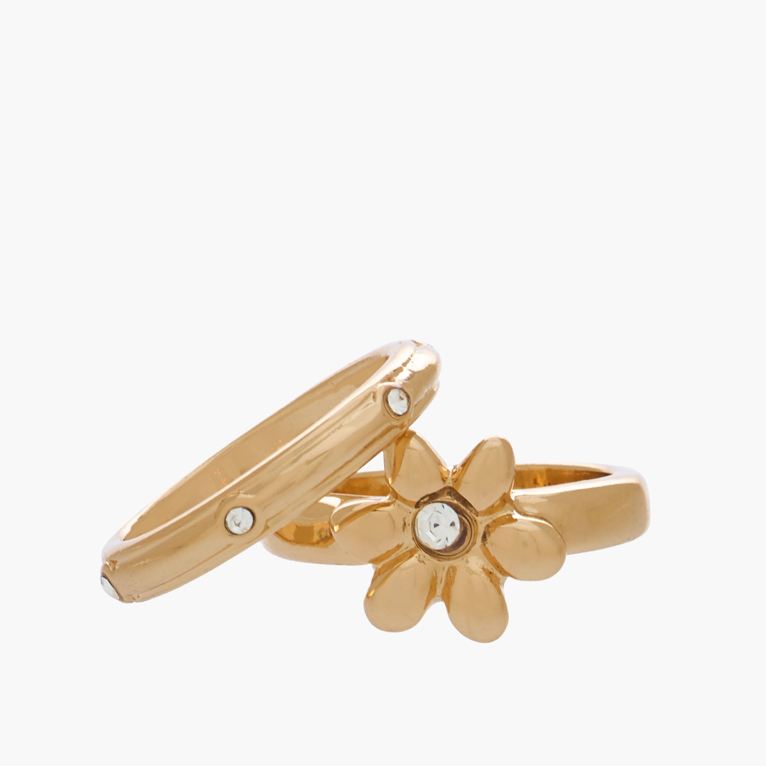 طقم خواتم بارزة الملمس بلون ذهبي 8 قطع-women-watchesandjewellery-jewellery-rings-image-4