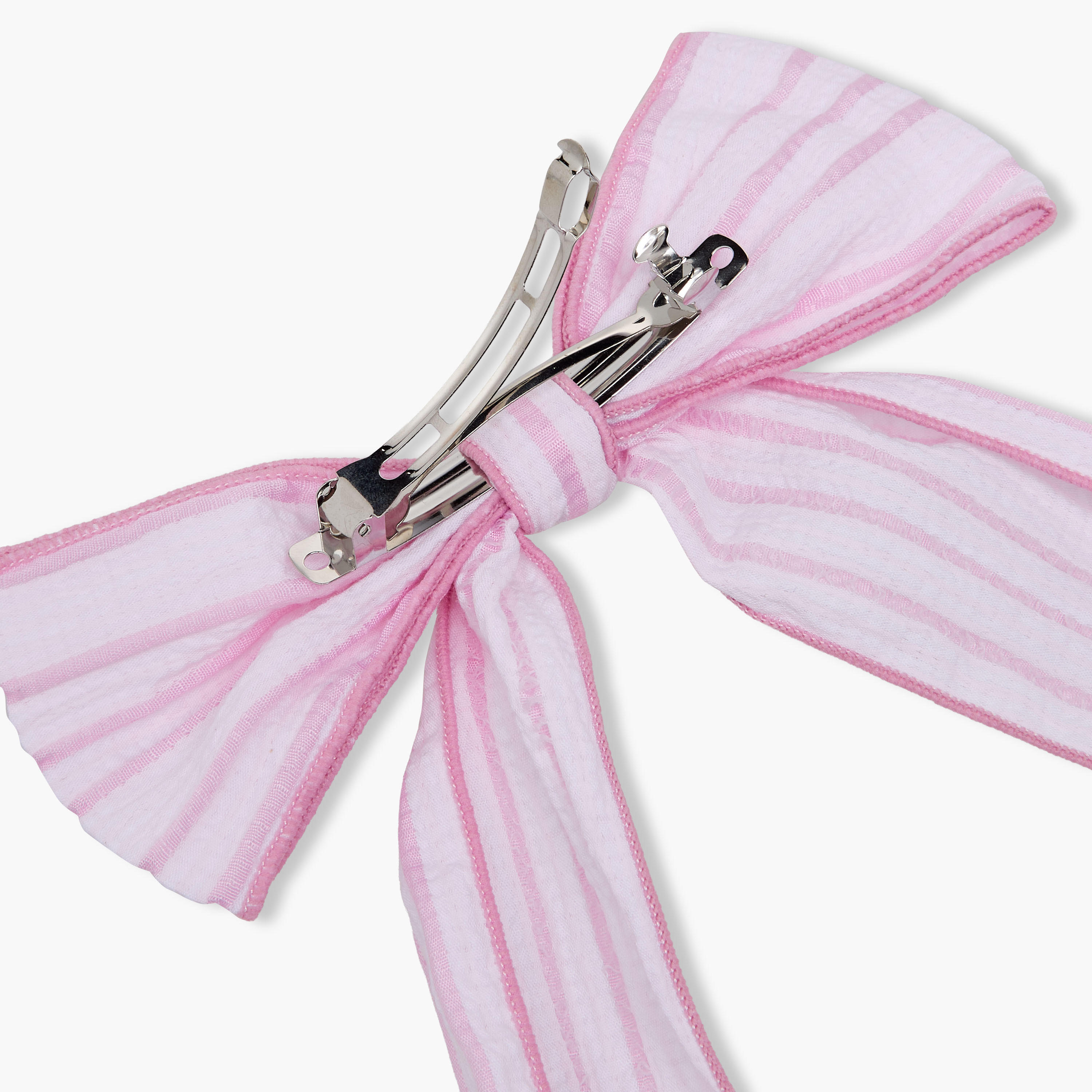 Bow Accent Barrette Hair Clip-women-hairaccessories-clips-image-5