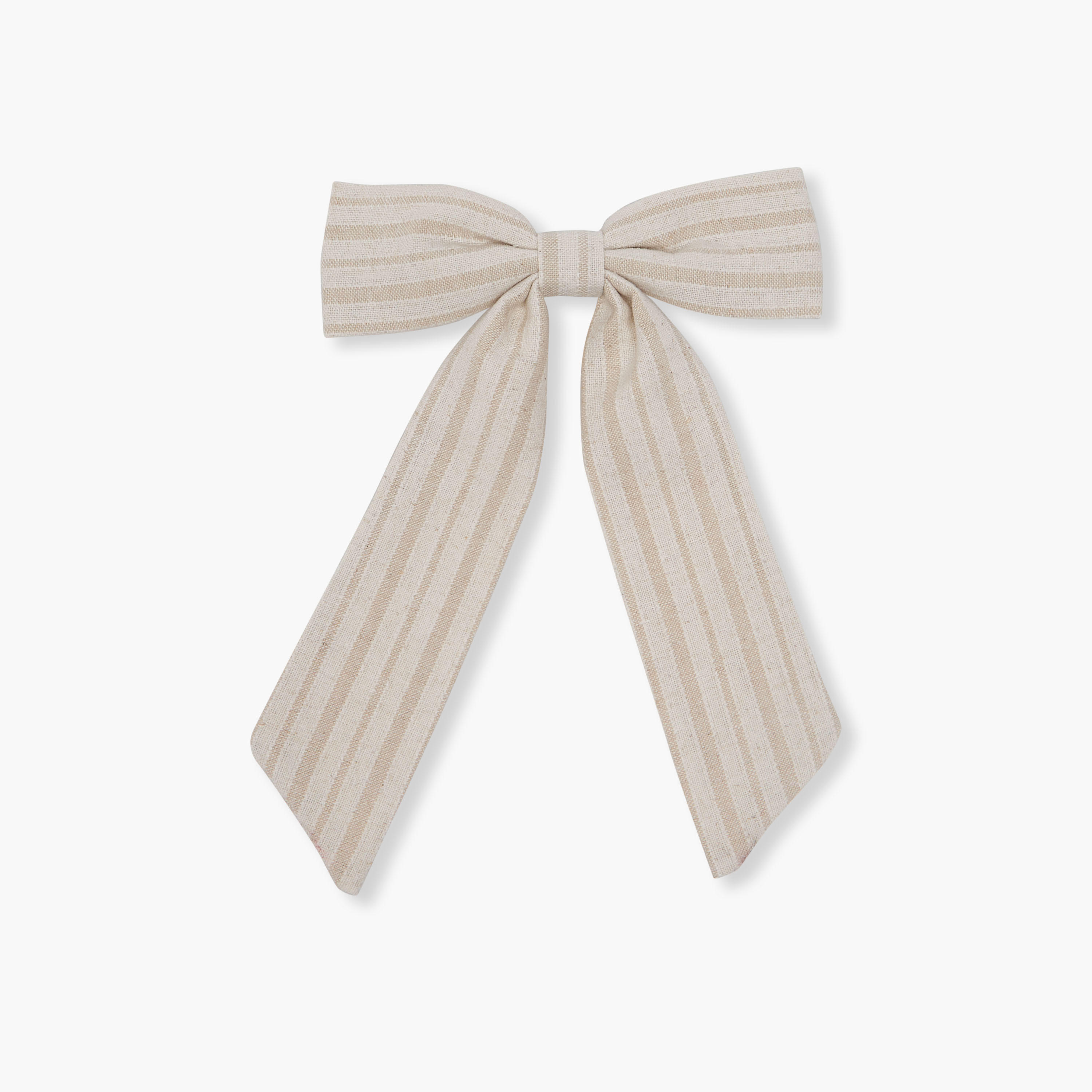 Barrette Hair Clip with Bow Accent-women-hairaccessories-clips-image-1