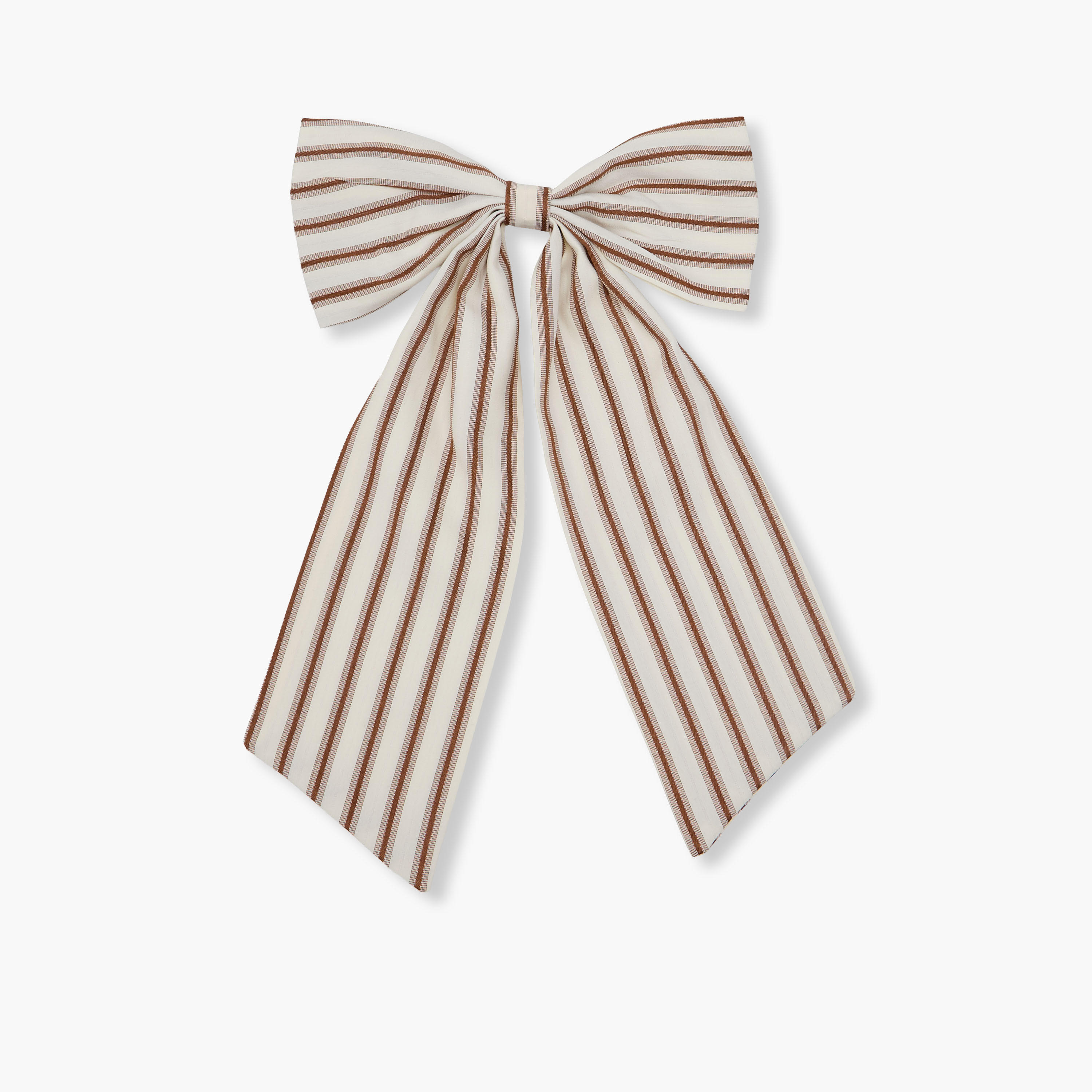 Barrette Hair Clip with Bow Accent-women-hairaccessories-clips-image-1