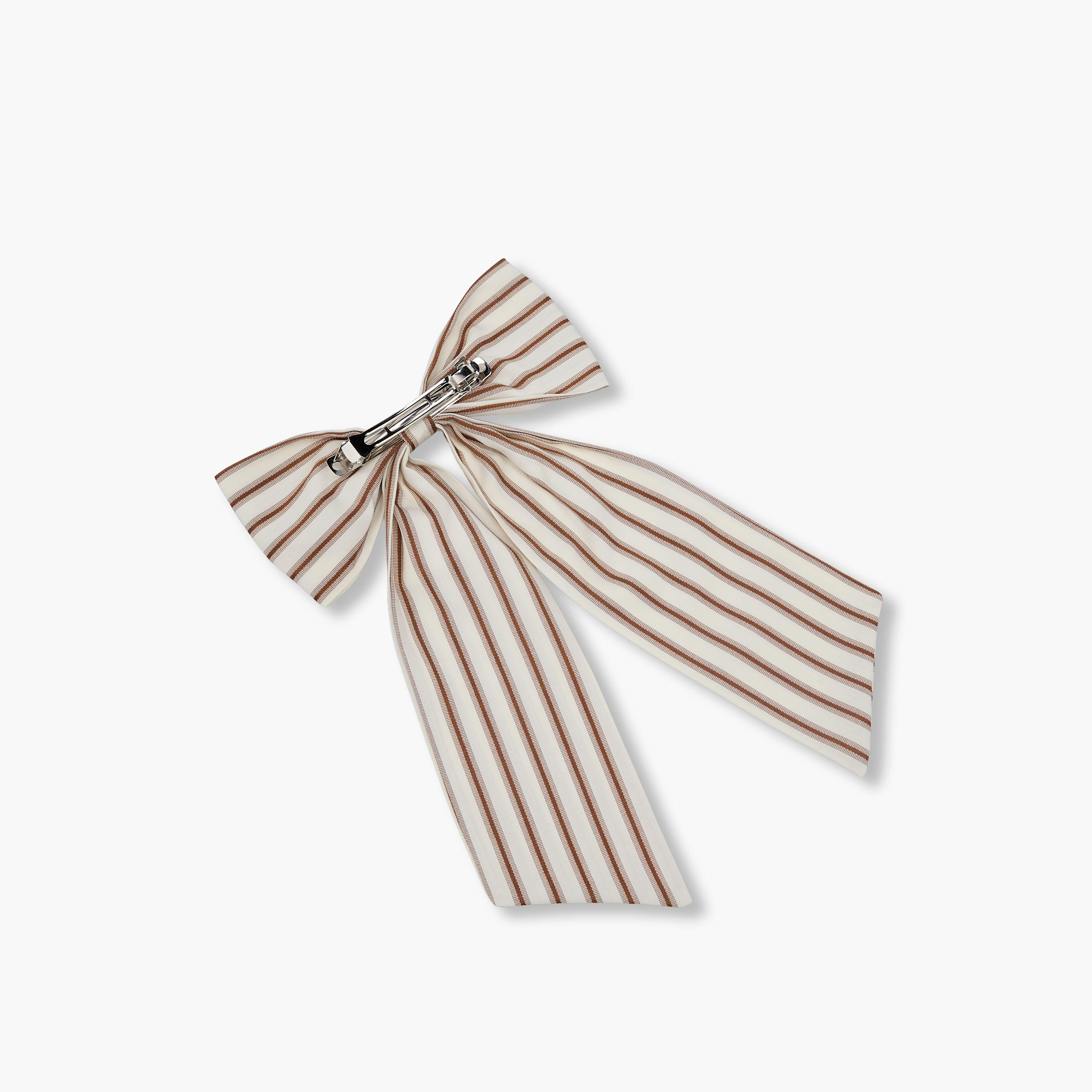 Barrette Hair Clip with Bow Accent-women-hairaccessories-clips-image-4