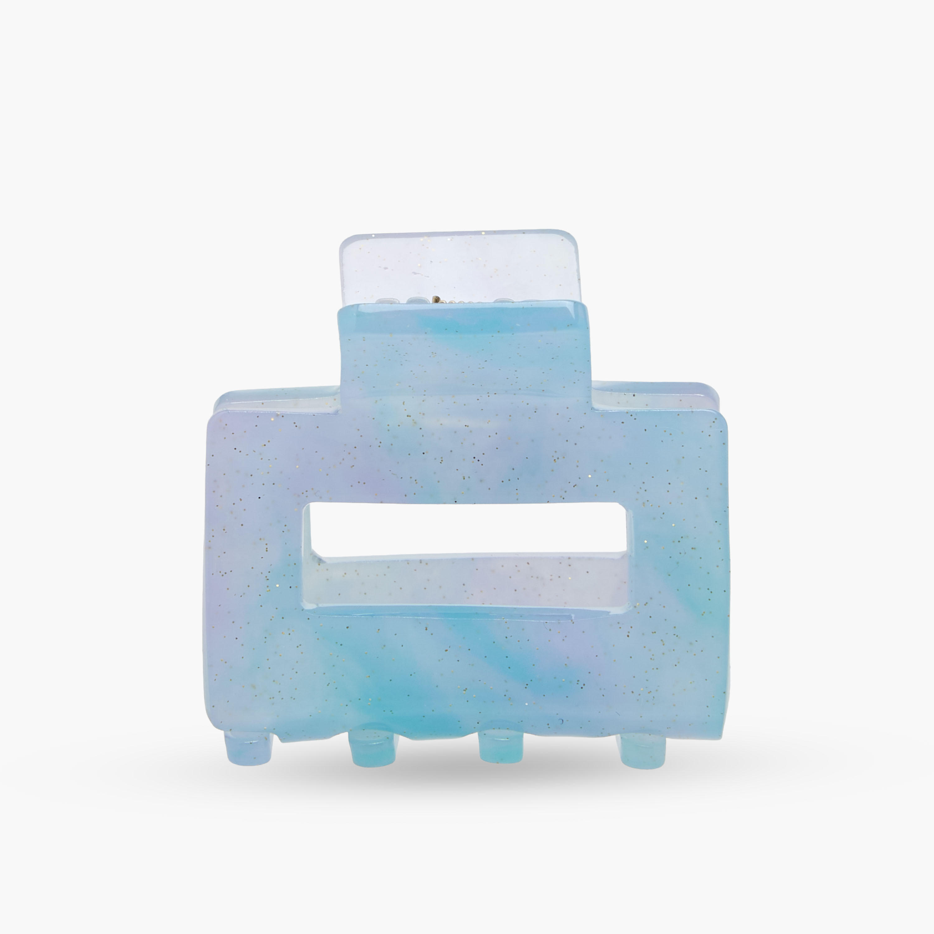 Pack of 4 Rectangular Hair Clamp with Glossy Finish-women-hairaccessories-clamps-image-5