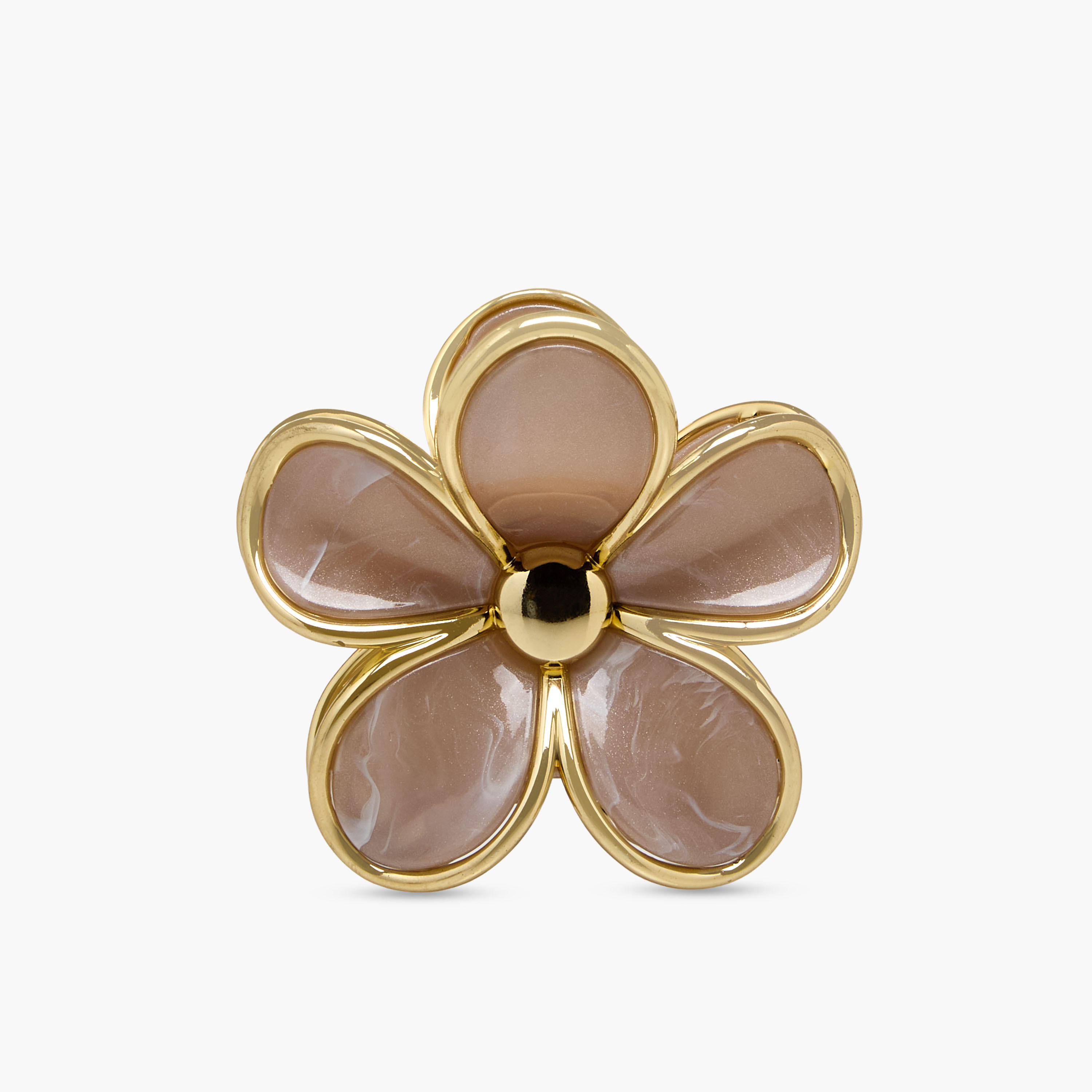 Pack of 2 Floral Hair Clamp with Glossy Finish-women-hairaccessories-clamps-image-2