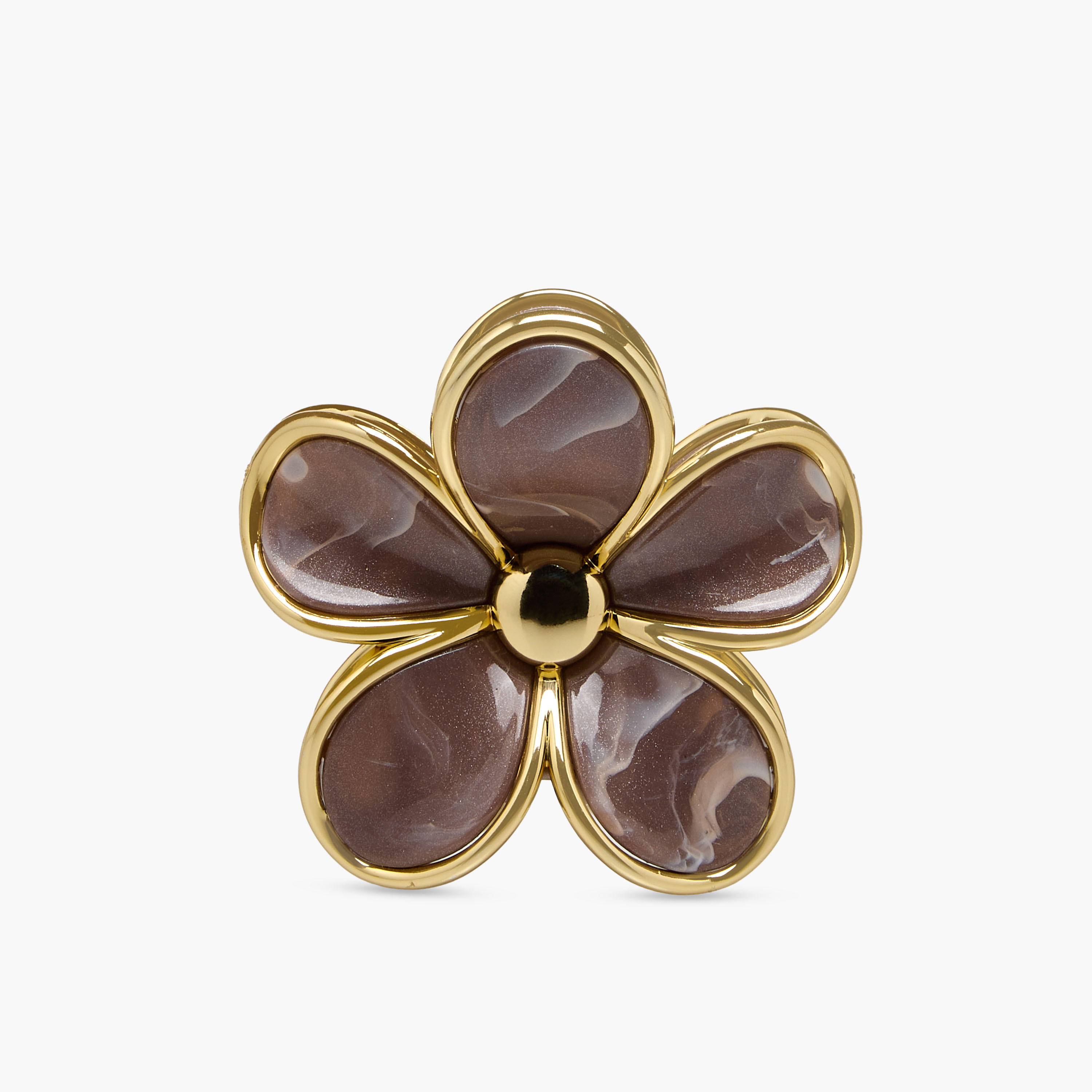 Pack of 2 Floral Hair Clamp with Glossy Finish-women-hairaccessories-clamps-image-4