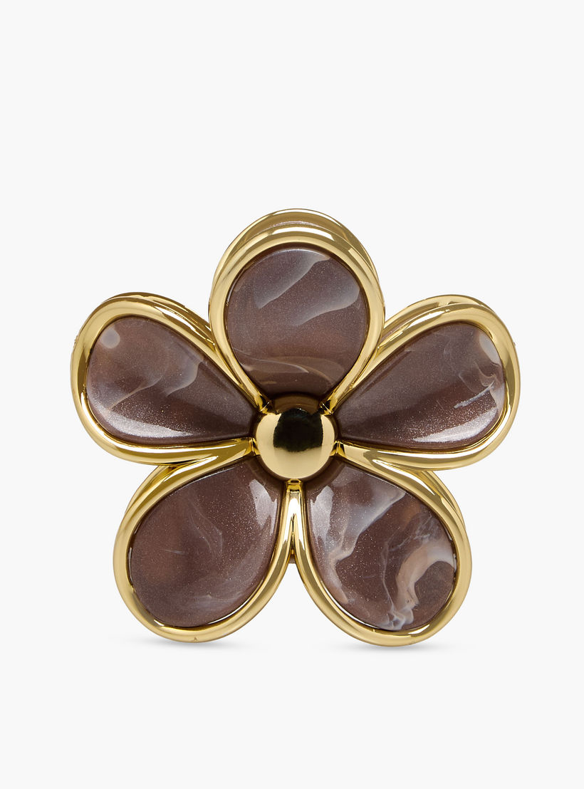 Pack of 2 Floral Hair Clamp with Glossy Finish-women-hairaccessories-clamps-image-4