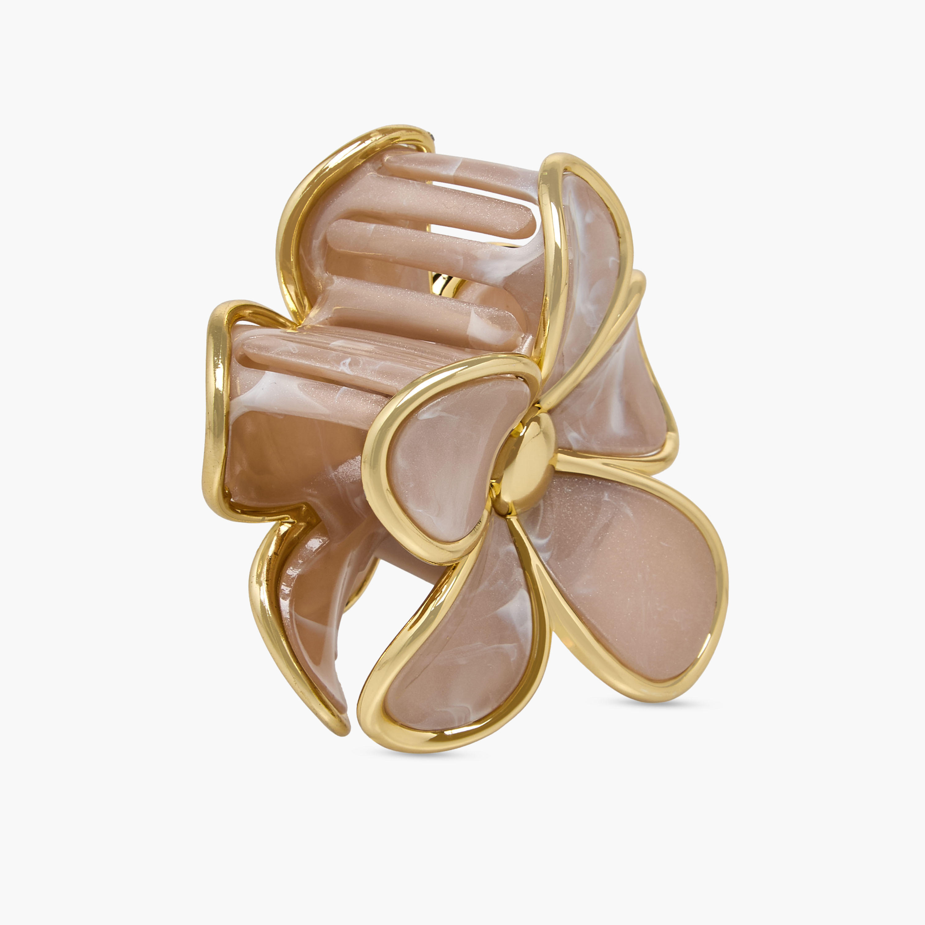 Pack of 2 Floral Hair Clamp with Glossy Finish-women-hairaccessories-clamps-image-6