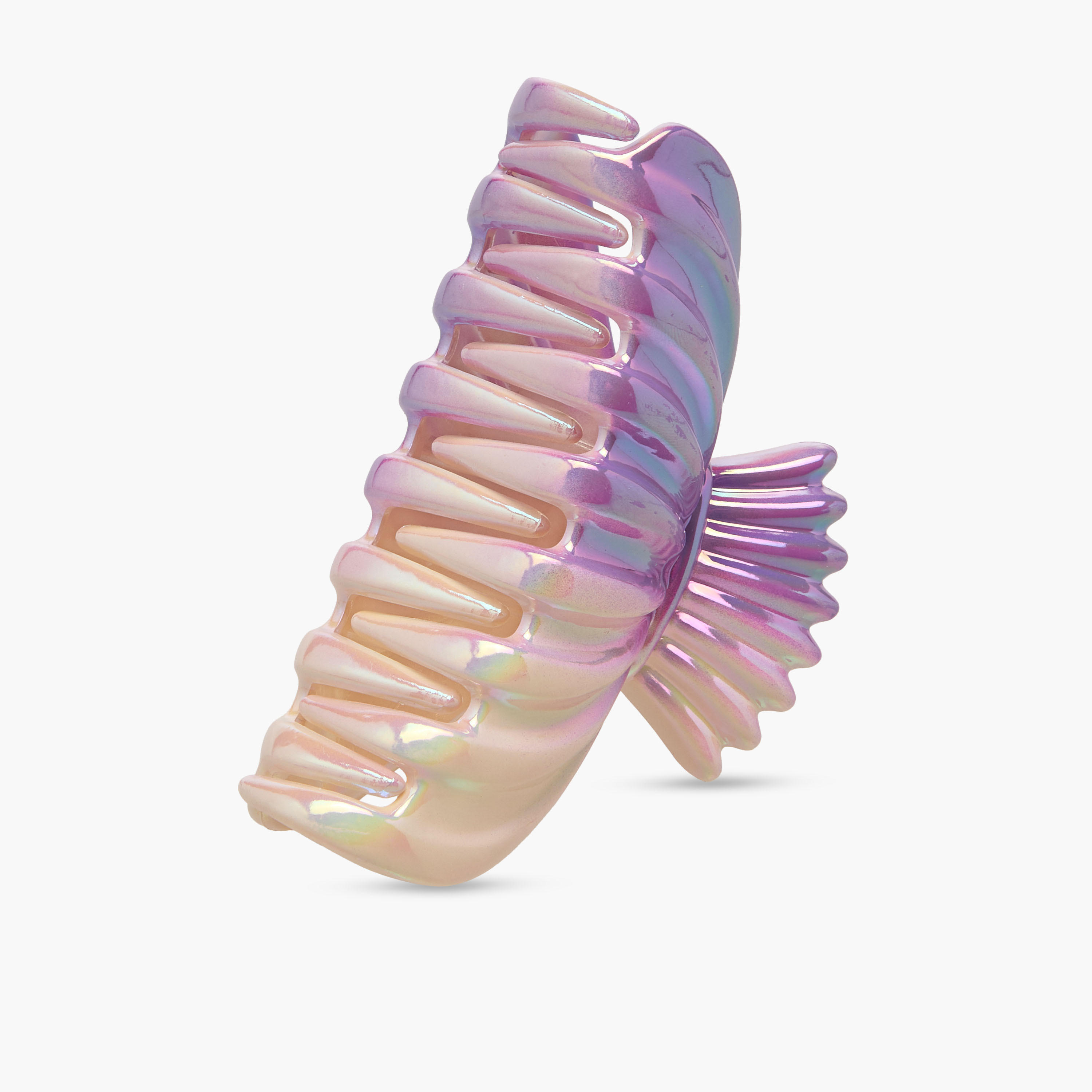 Pack of 3 Seashell Hair Clamp with Ombre Finish-women-hairaccessories-clamps-image-7