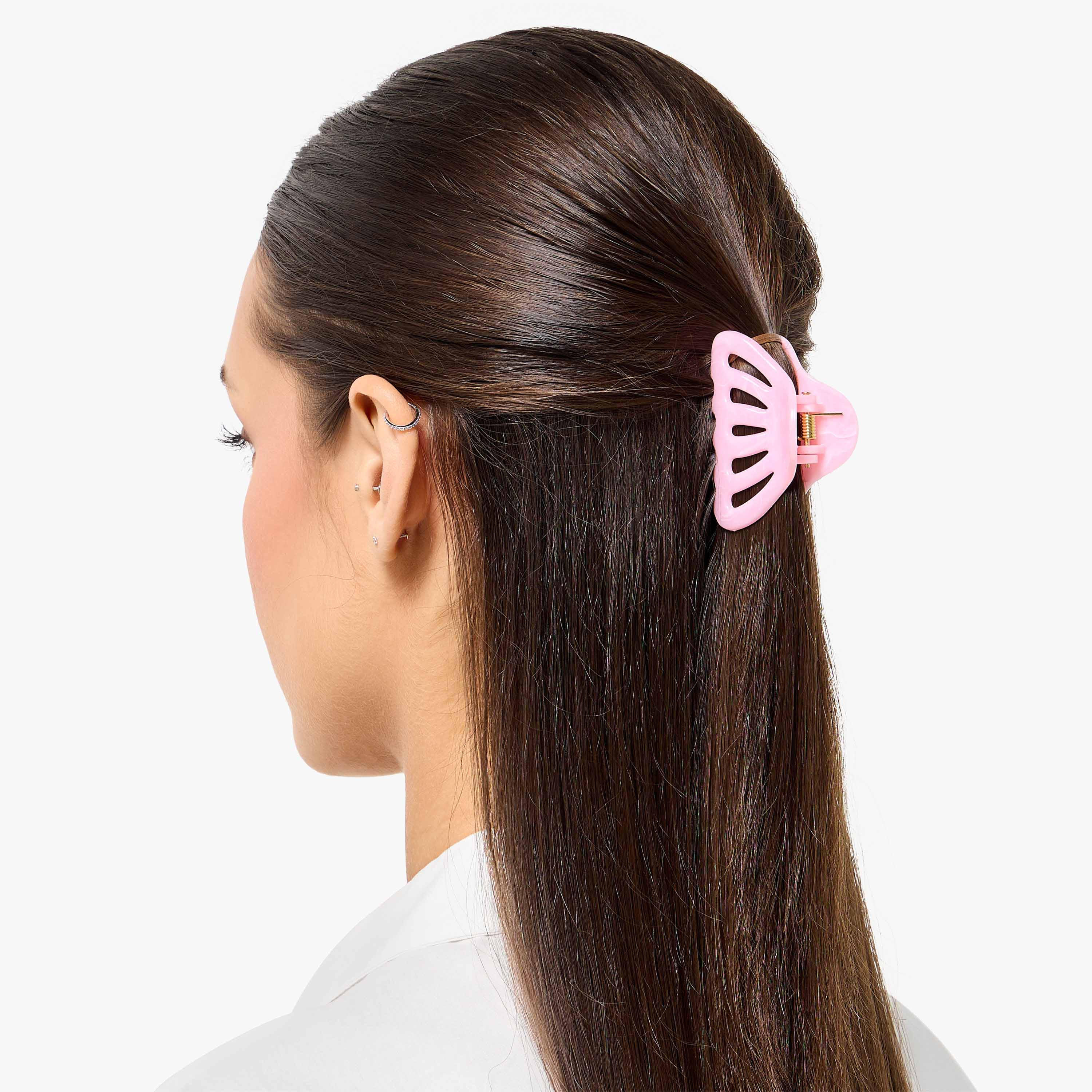 Pack of 4 Curved Shaped Hair Clamps-women-hairaccessories-clamps-image-3
