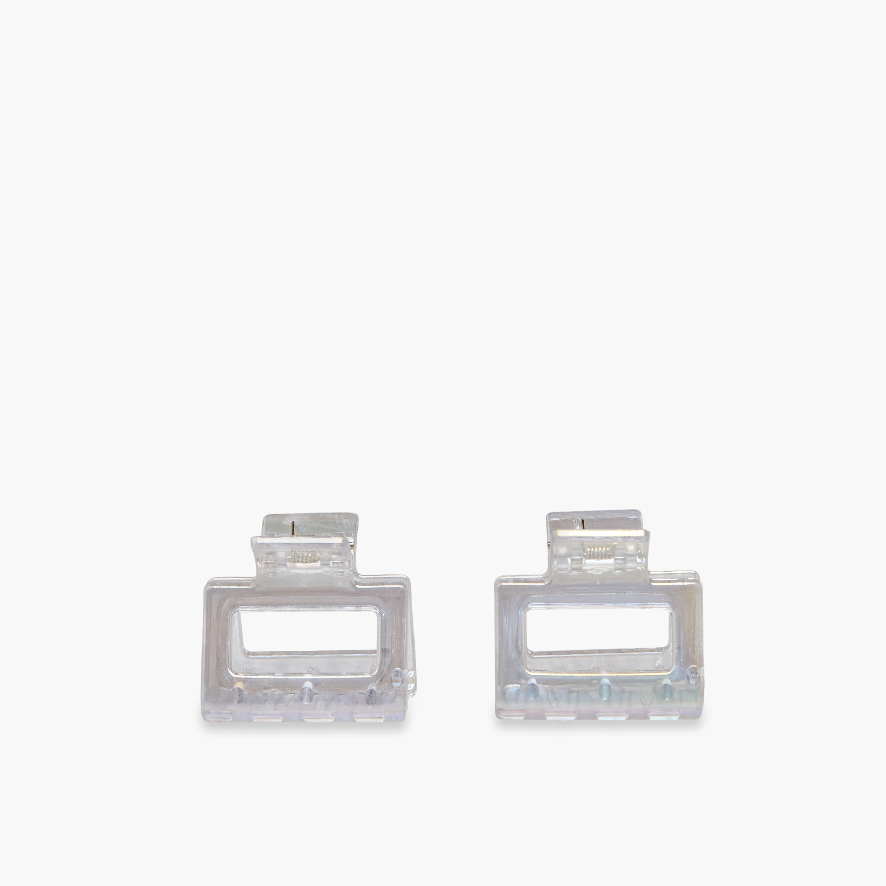 Pack of 8 Rectangle Hair Clamp with Glossy Finish-women-hairaccessories-clamps-image-2