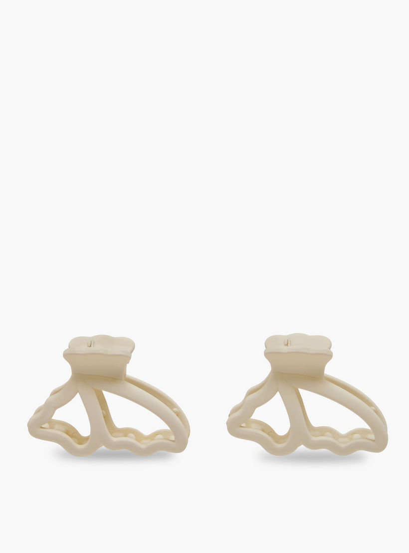 Pack of 8 Butterfly Hair Clamp with Matte Finish-women-hairaccessories-clamps-image-2