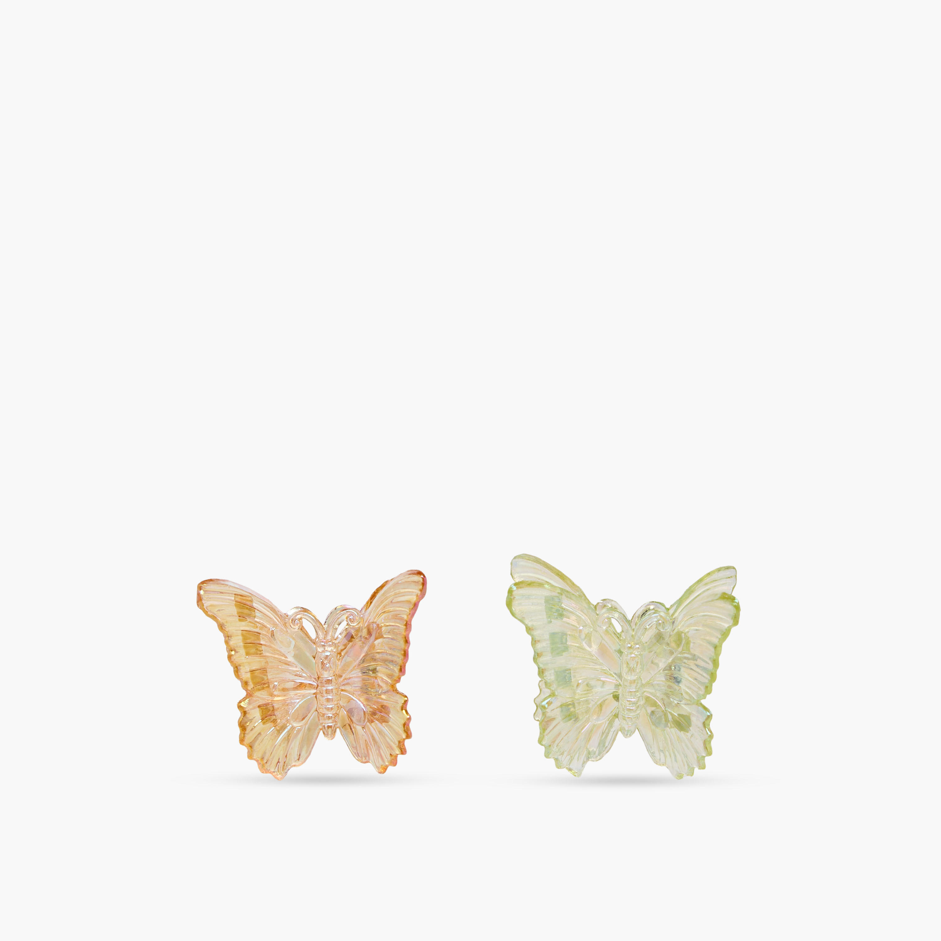 Pack of 6 Butterfly Hair Clamp with Iridescent Finish-women-hairaccessories-clamps-image-4