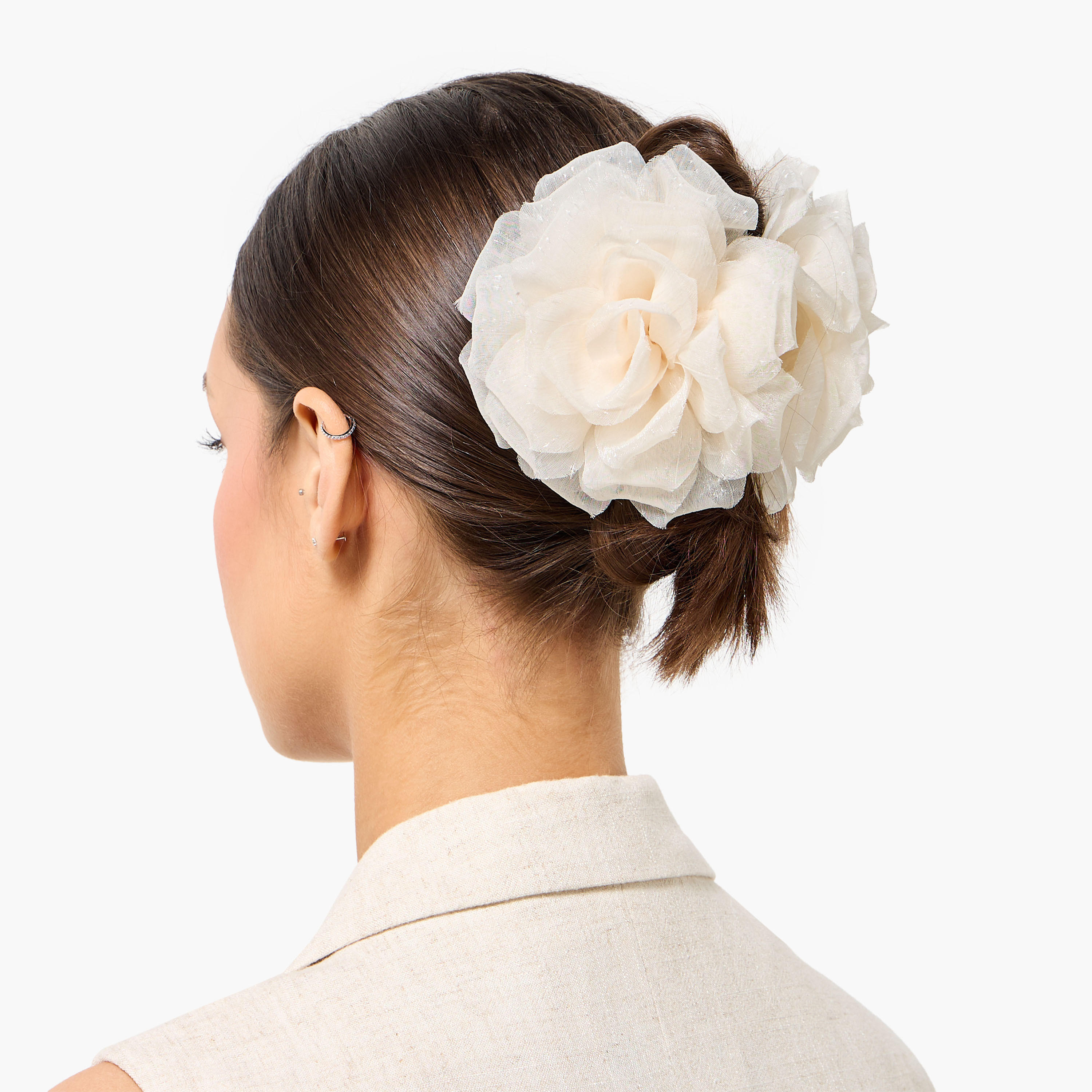 Flower Hair Clamp-women-hairaccessories-clamps-image-2