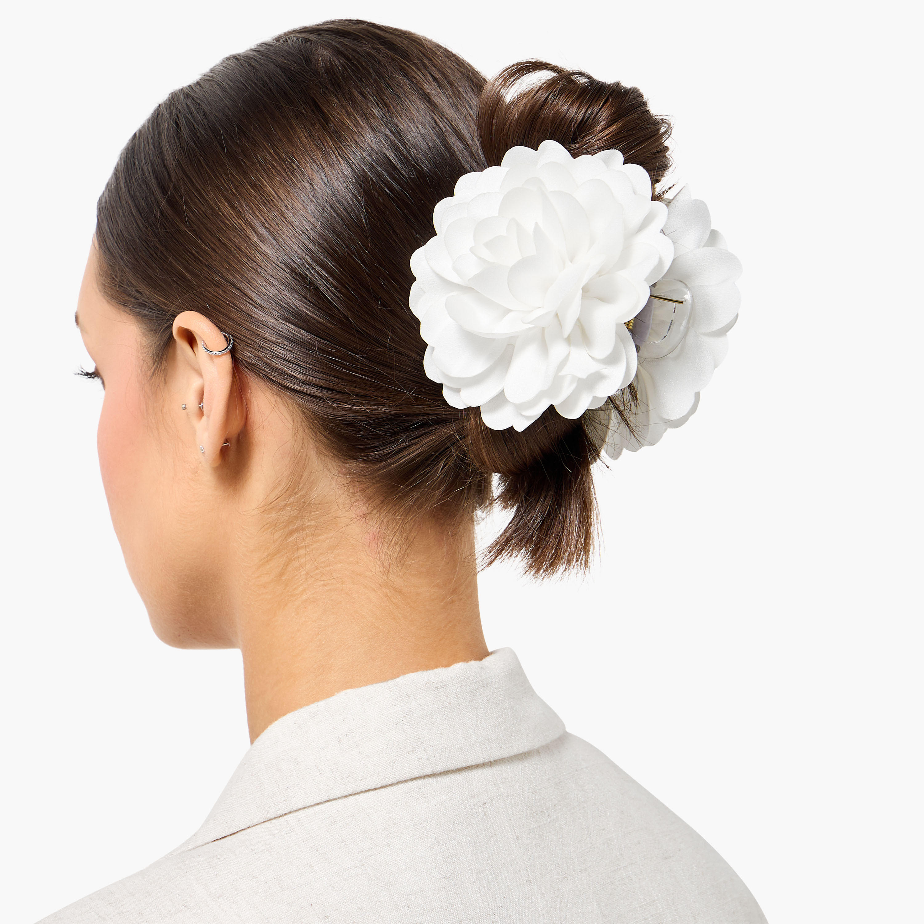 Floral Shaped Hair Clamp-women-hairaccessories-clamps-image-2