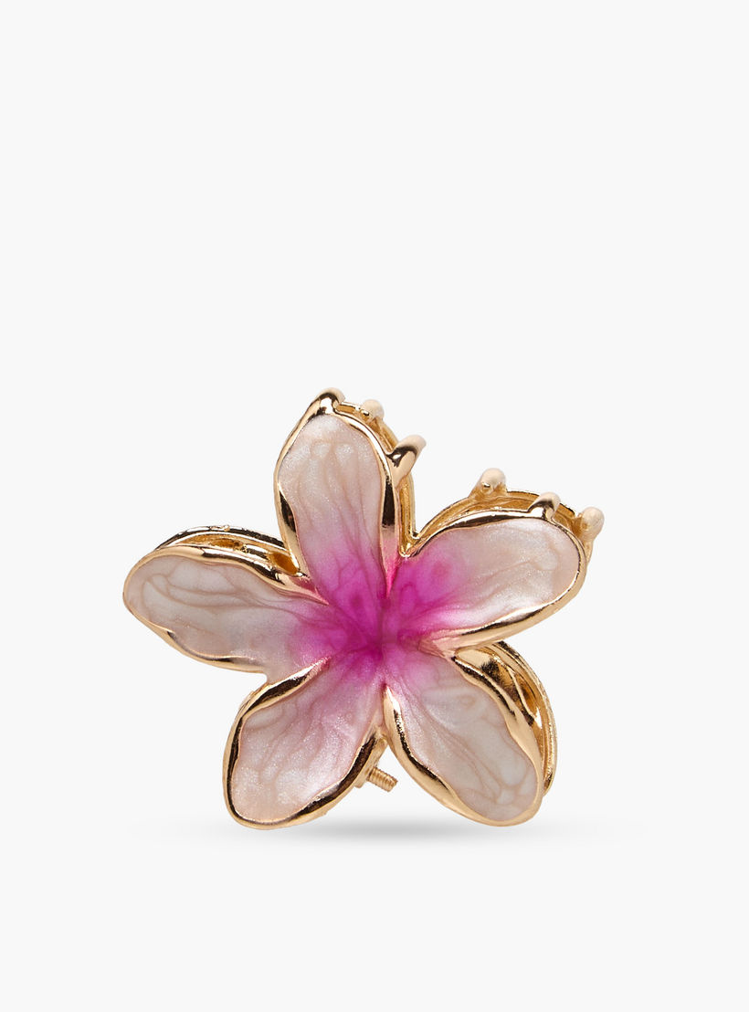 طقم مشابك شعر زهرية 3 قطع بطلاء مينا-women-hairaccessories-clamps-image-5