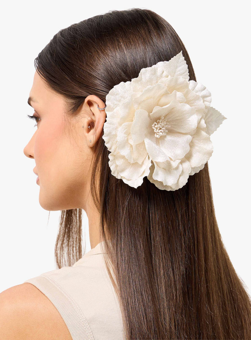 مشبك شعر مزين بالزهور-women-hairaccessories-clamps-image-2