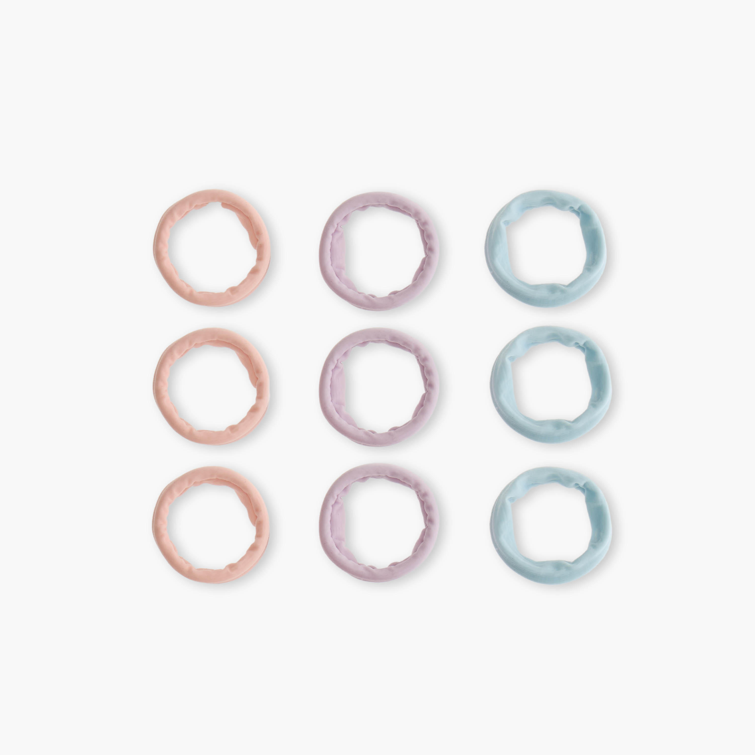 Pack of 9 Elastane Hair Tie-women-hairaccessories-bands-image-5