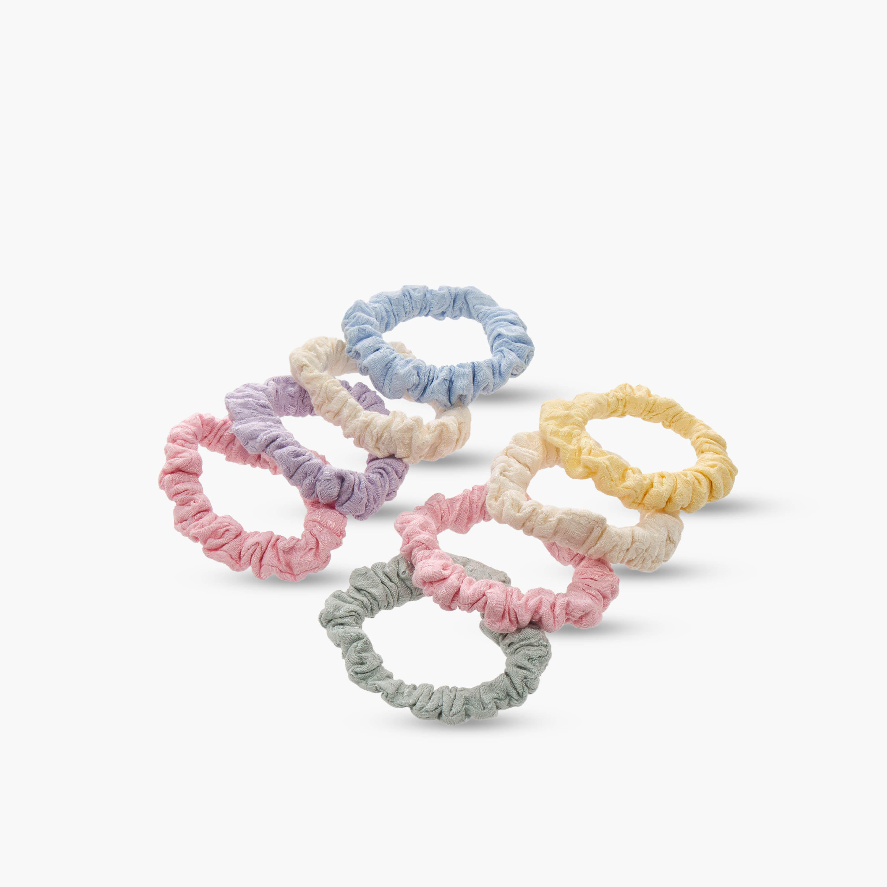 طقم من 8 سكرنشي شعر-women-hairaccessories-scrunchies-image-4