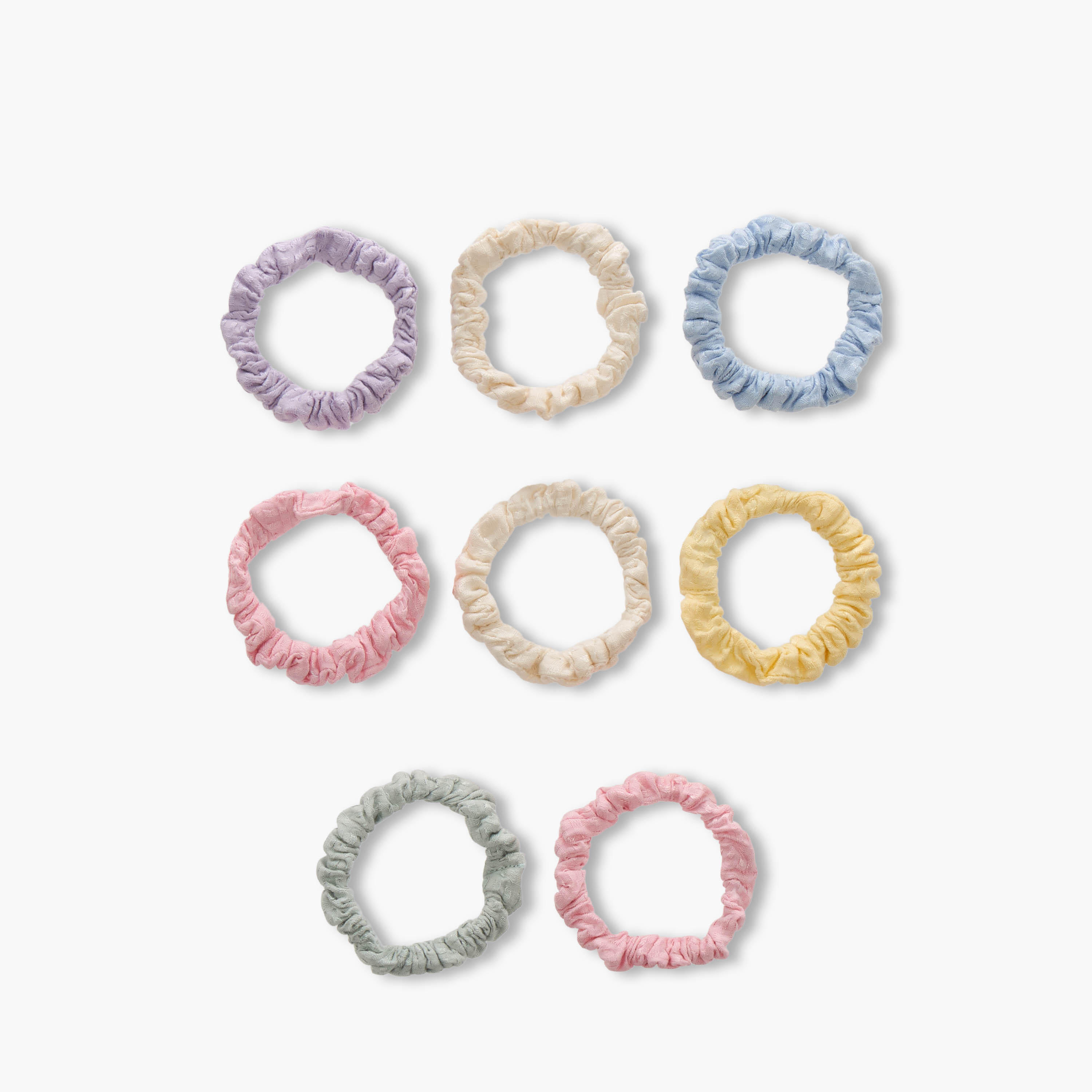 طقم من 8 سكرنشي شعر-women-hairaccessories-scrunchies-image-2
