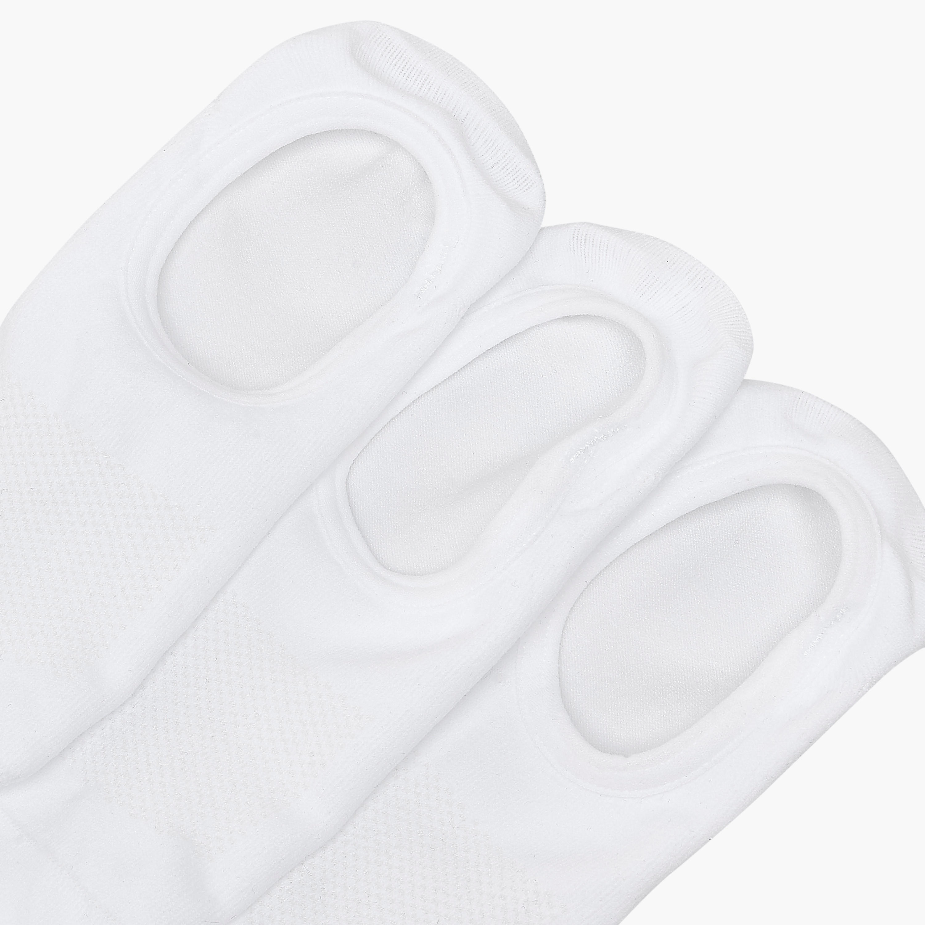 Pack of 3 No Show Microfibre Socks-women-socksandstockings-image-4