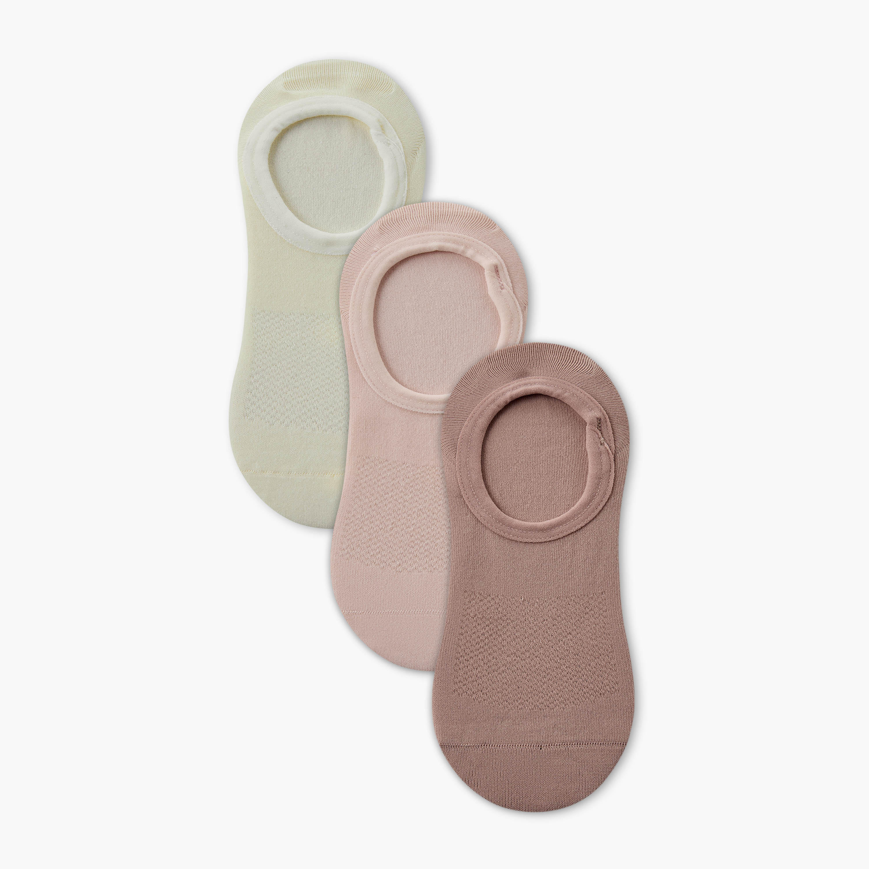 Pack of 3 No Show Cotton Socks-women-socksandstockings-image-1