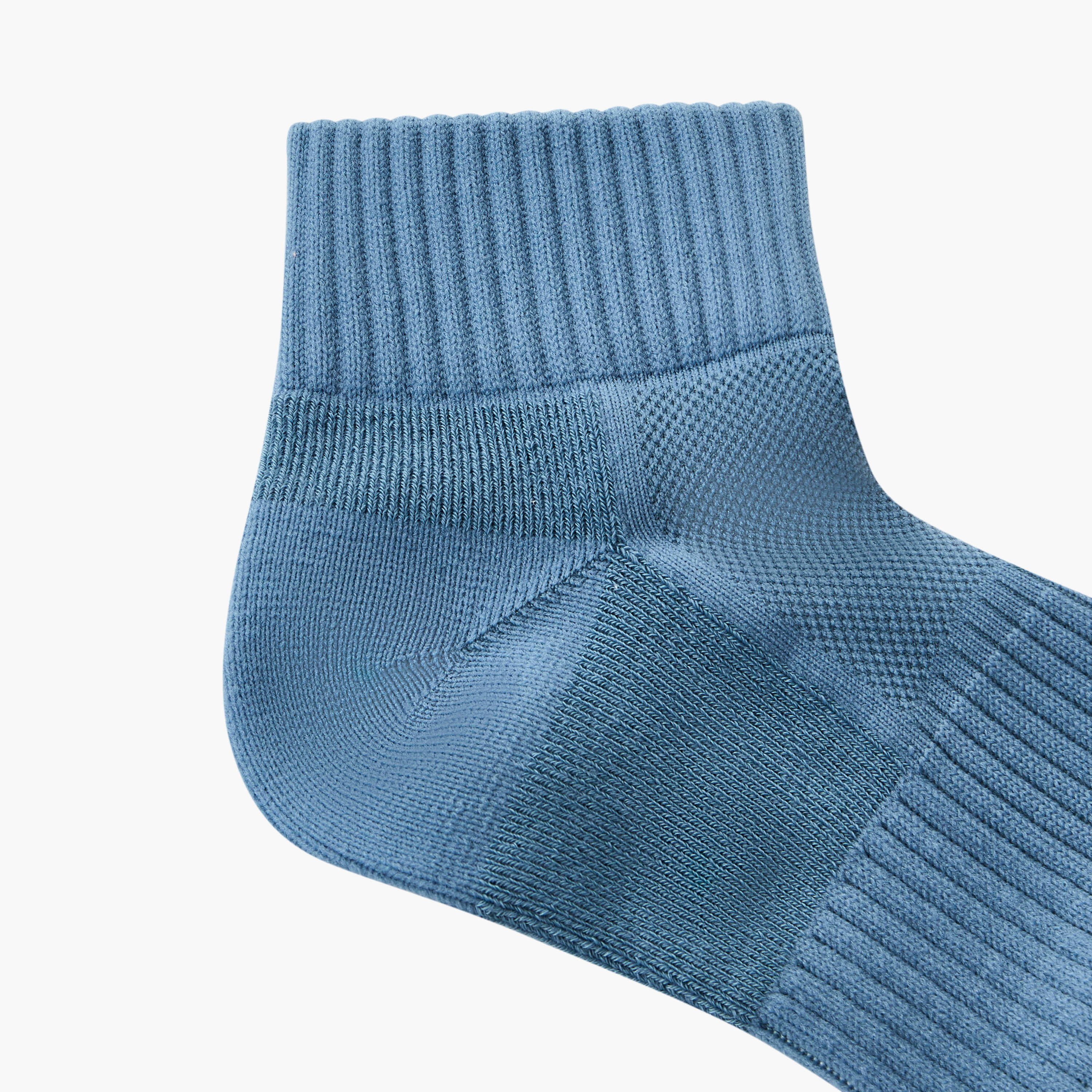 Pack of 3 Ankle Length Cotton Sports Socks-women-socksandstockings-image-3