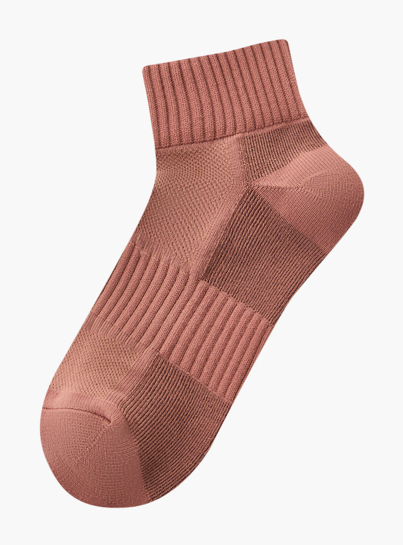 Pack of 3 Ankle Length Cotton Sports Socks-women-socksandstockings-image-2