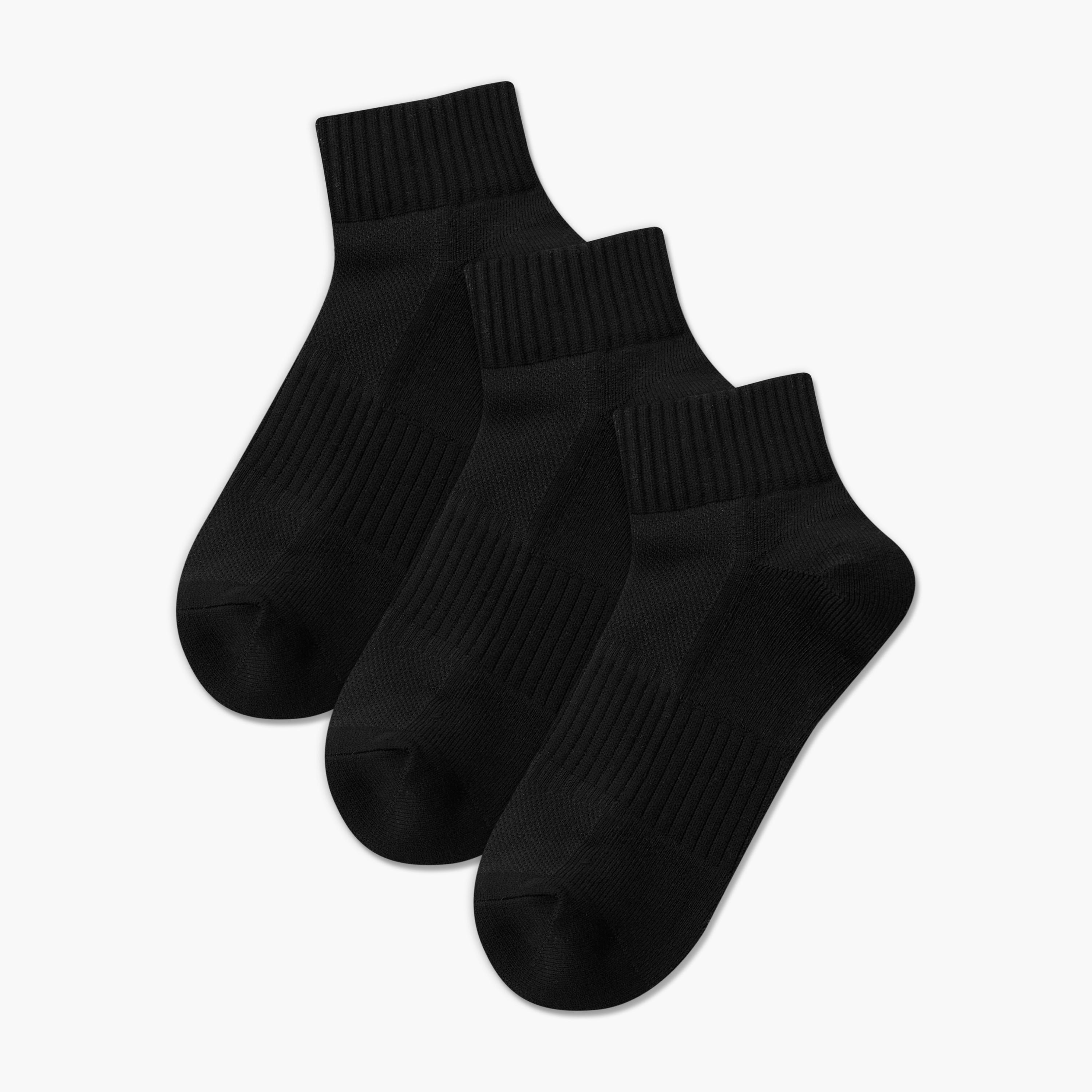 Pack of 3 Ankle Length Cotton Sports Socks-women-socksandstockings-image-1