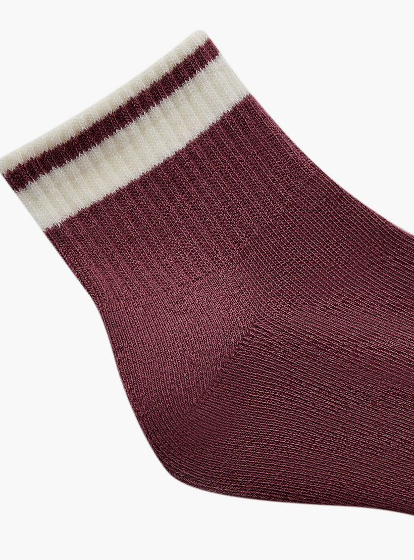 Pack of 3 Ankle Length Cotton Socks-women-socksandstockings-image-3
